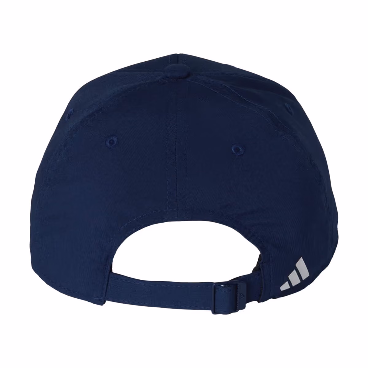 Custom Adidas Fundamental Alliance Cap - Team Navy Blue/ White