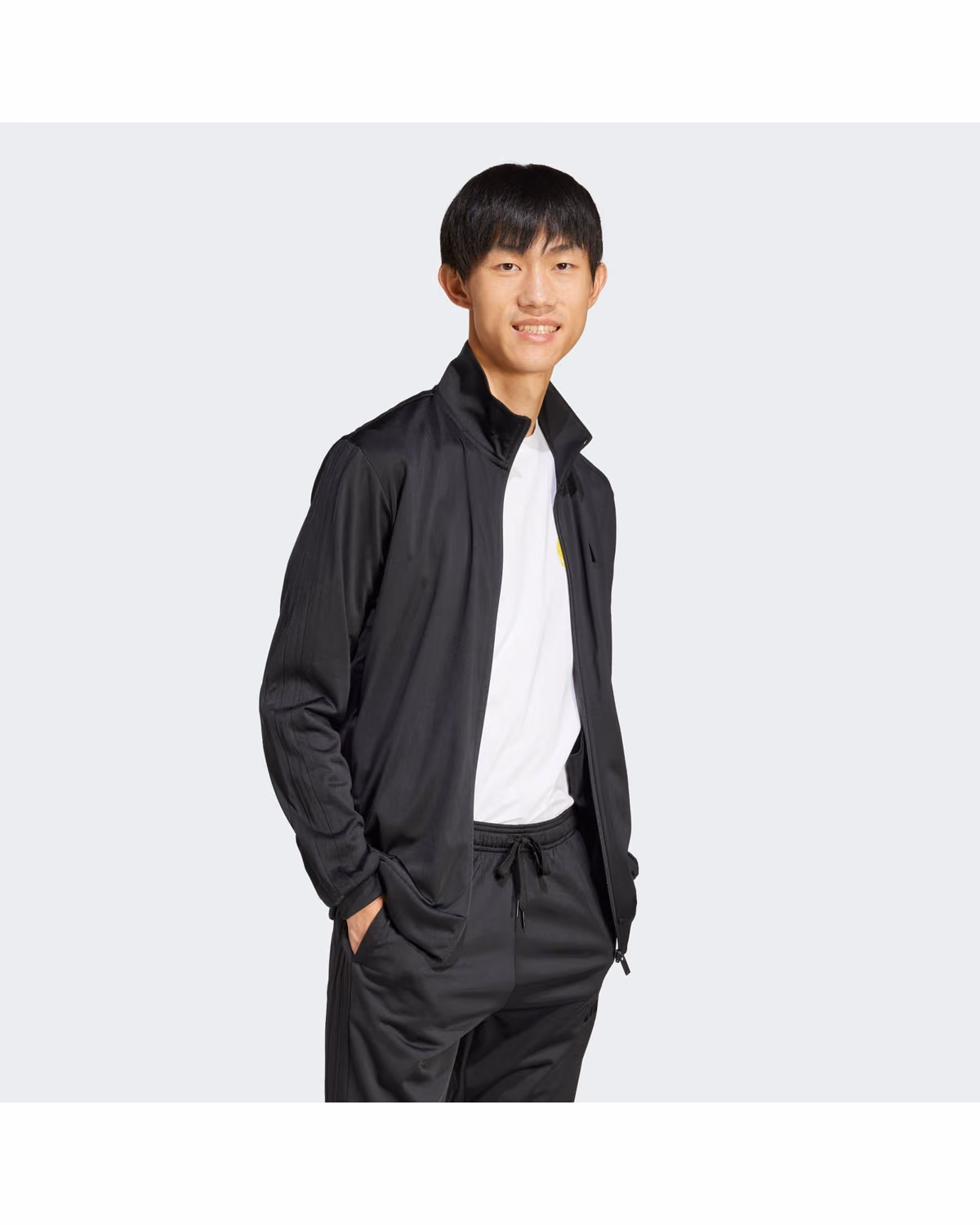 Custom Adidas Men's Dayready Track Top - Black