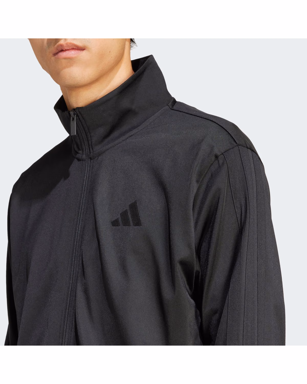 Custom Adidas Men's Dayready Track Top - Black