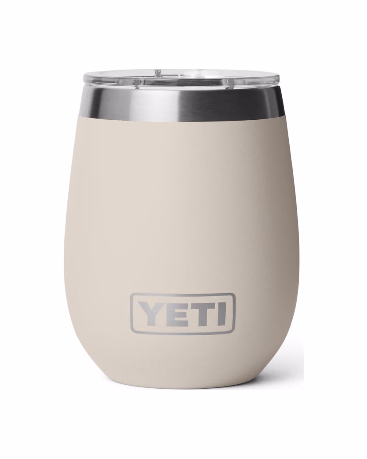 Custom YETI Rambler 10oz Wine Tumbler — Taupe