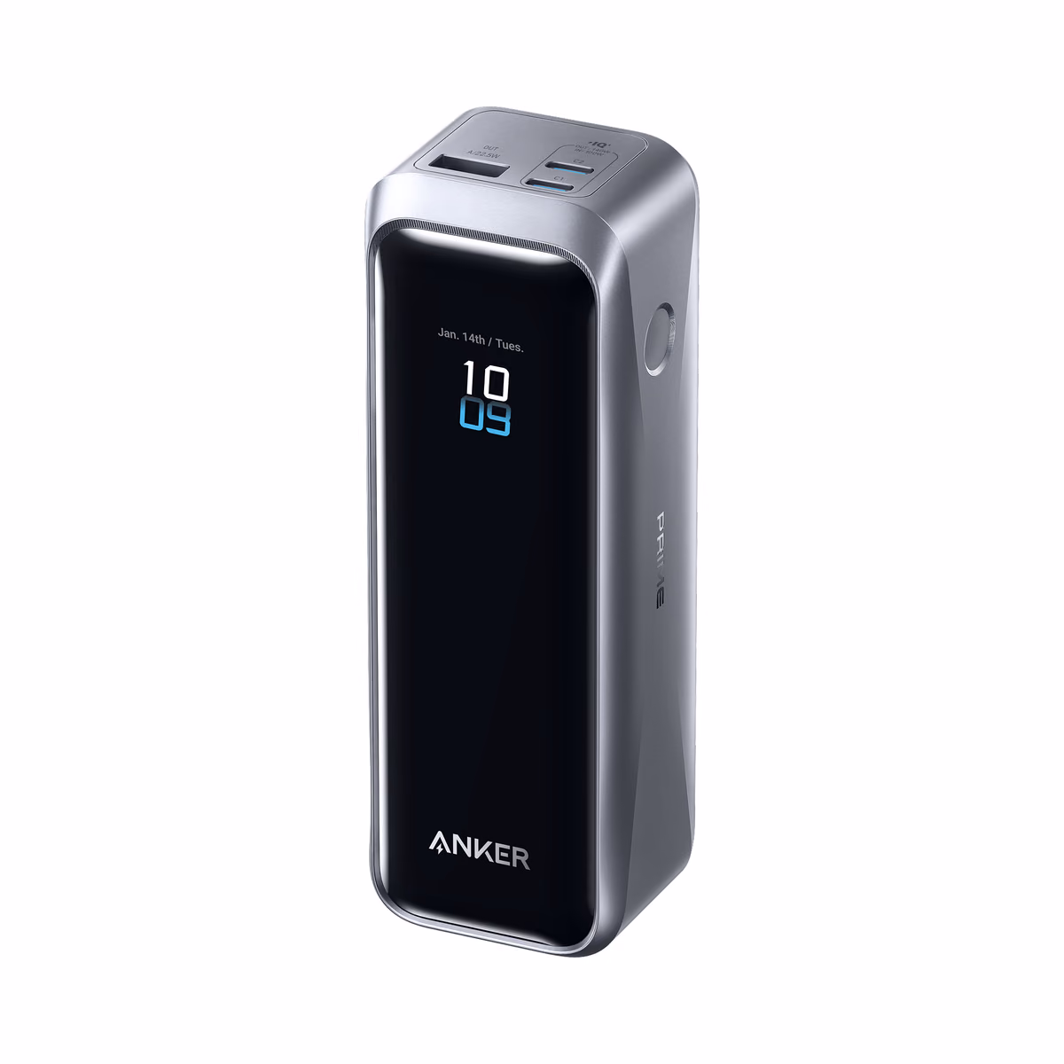 Custom Anker Prime Power Bank (20K, 220W) flat product photo for logo mockup