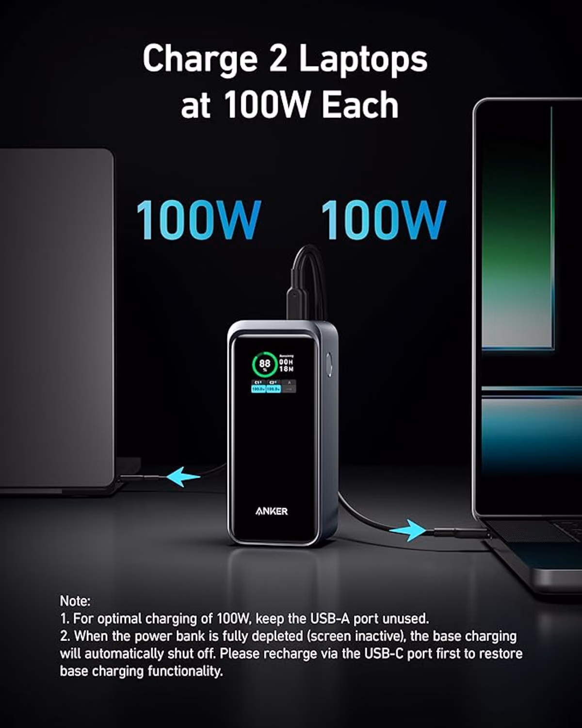 Custom Anker Prime Power Bank (20K, 200W) custom logo decoration