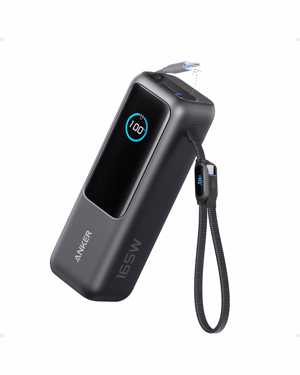 Custom Anker Laptop Power Bank (25K, 165W, Built-In and Retractable Cables)