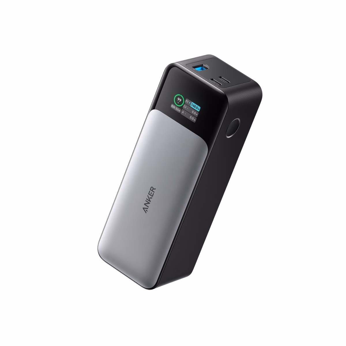 Custom Anker 737 Power Bank (PowerCore 24K) flat product photo for logo mockup