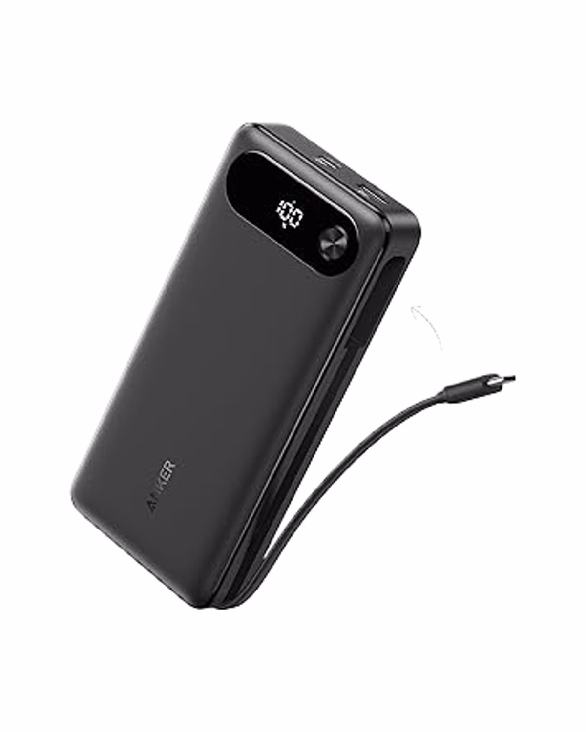 Custom Anker Power Bank (20K, 87W, Built-In USB-C Cable)