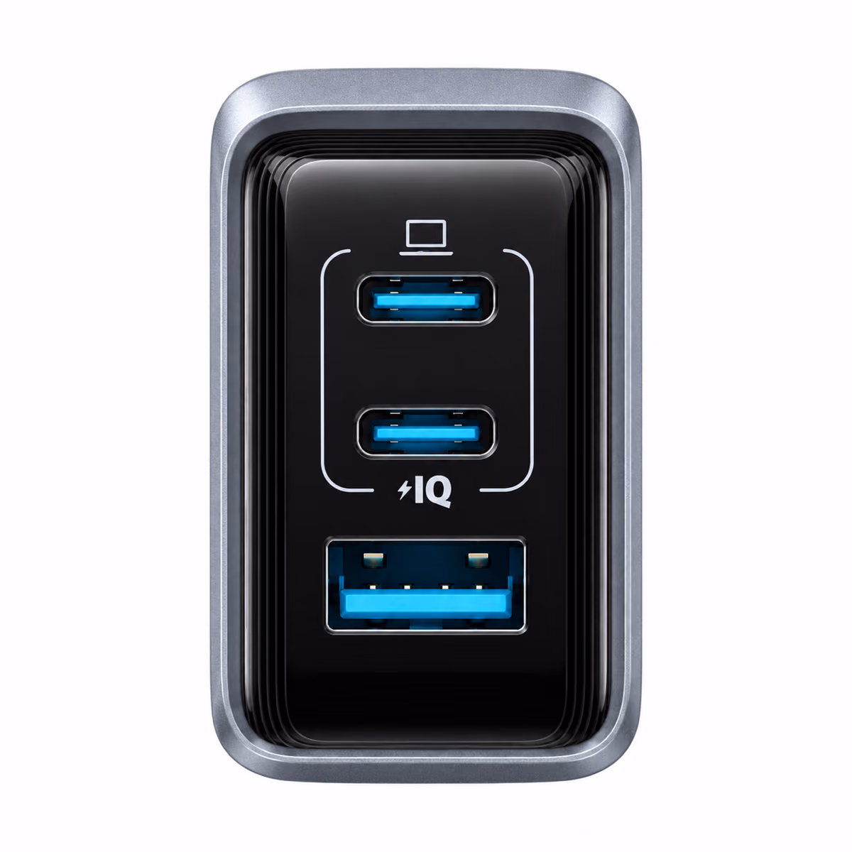 Custom Anker Prime Charger 100W, gray, front