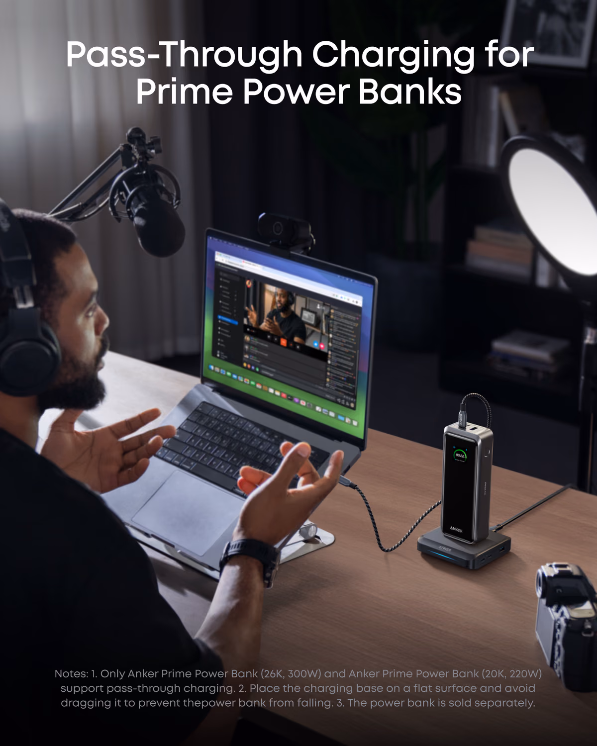 Custom Anker Prime Charging Base (150W, 3 Ports) custom logo decoration