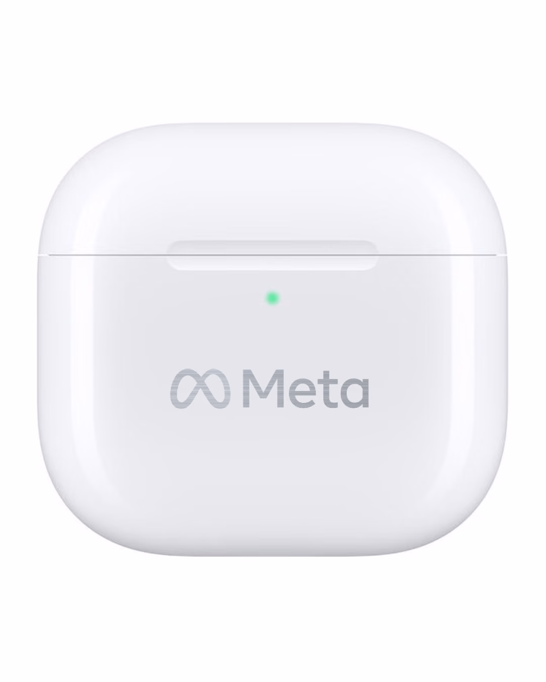 Custom Apple AirPods Pro 3, Custom Engraved custom engraved example with Meta logo