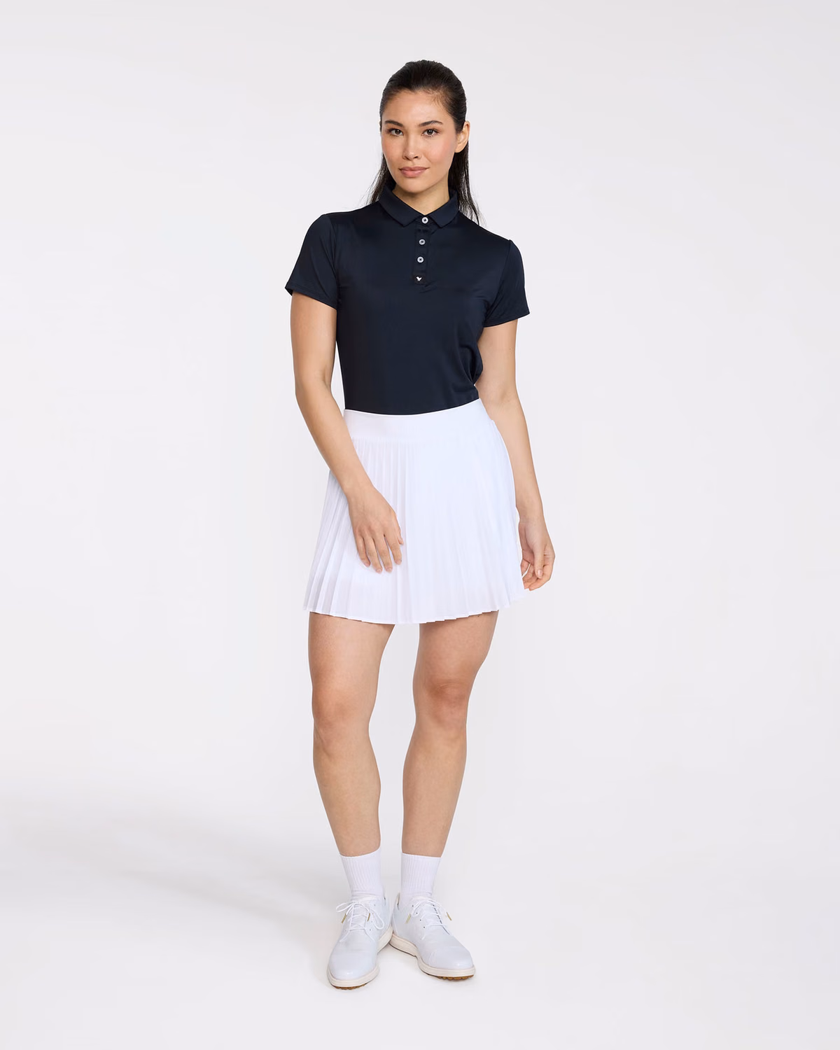 Custom Bad Birdie Double Down Skort - Brilliant White