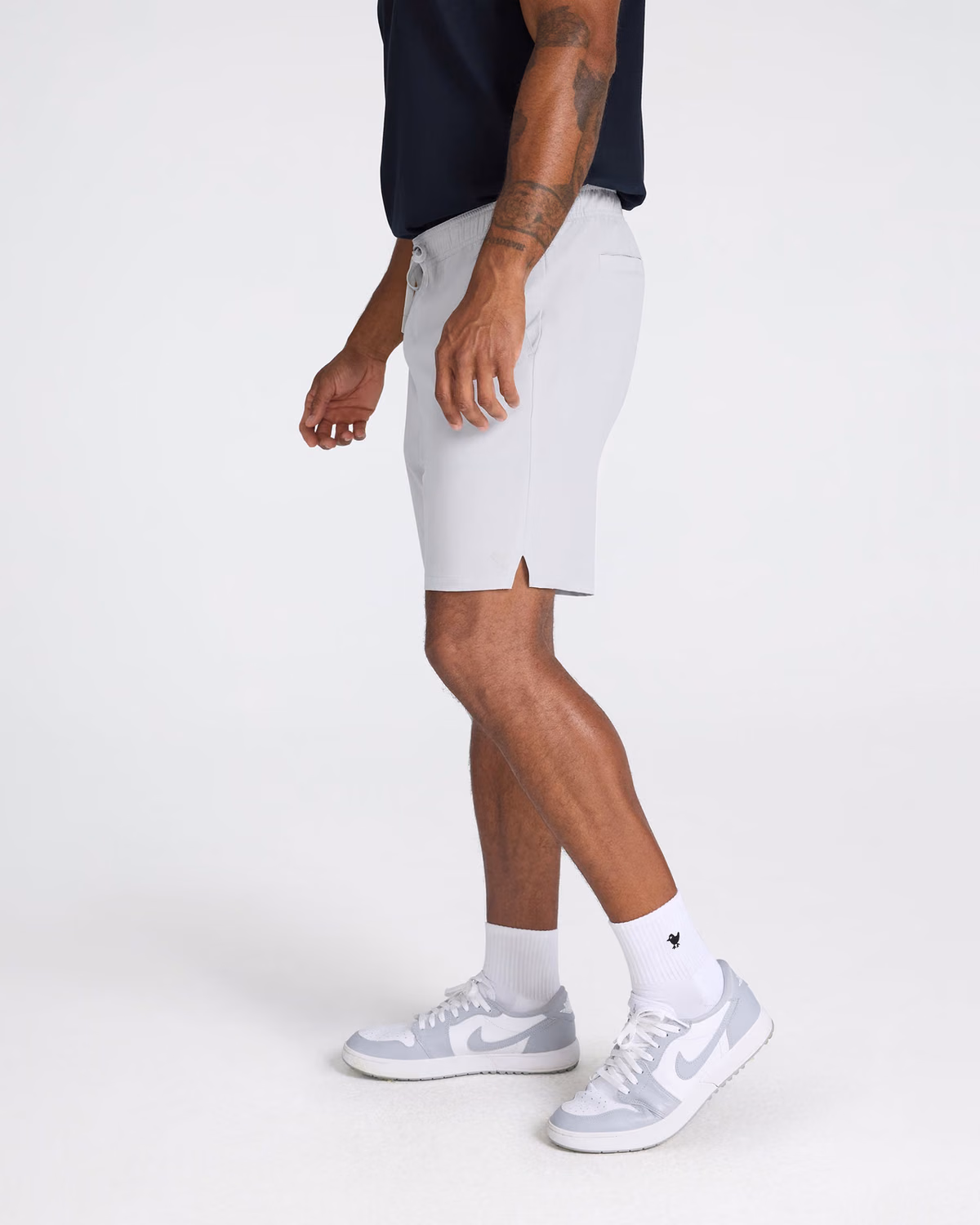 Custom Bad Birdie Active Short - Graphite — Graphite
