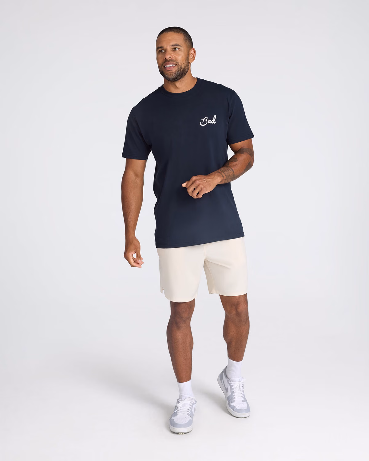 Custom Bad Birdie Active Short - Sand Shell — Sand Shell