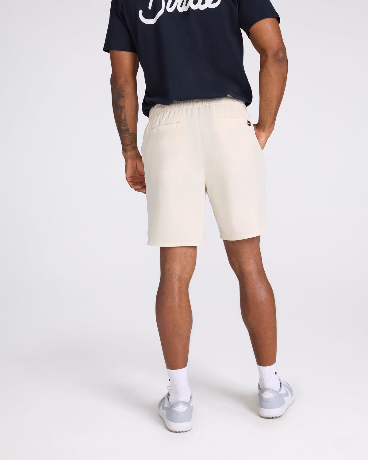 Custom Bad Birdie Active Short - Sand Shell — Sand Shell