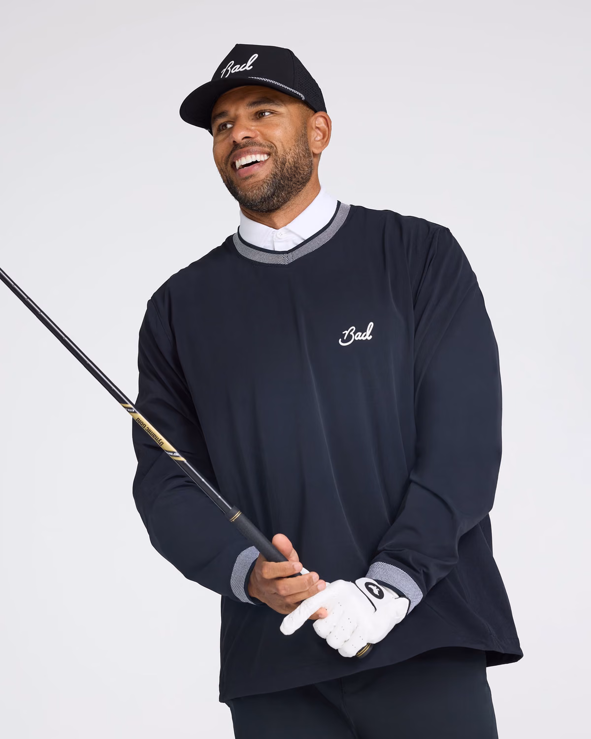 Custom Bad Birdie Kinetic Wind Pullover - Black
