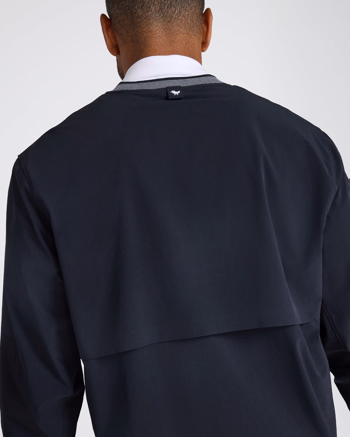 Custom Bad Birdie Kinetic Wind Pullover - Black — Black