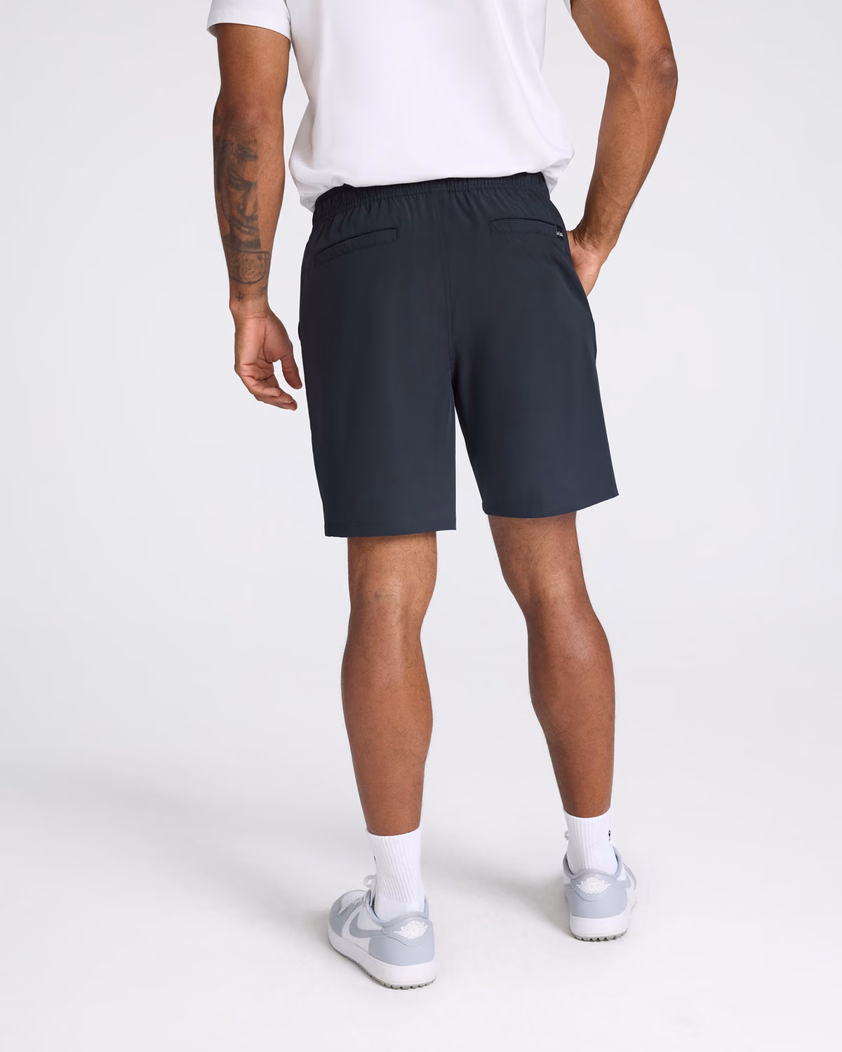 Custom Bad Birdie Active Short - Black — Black