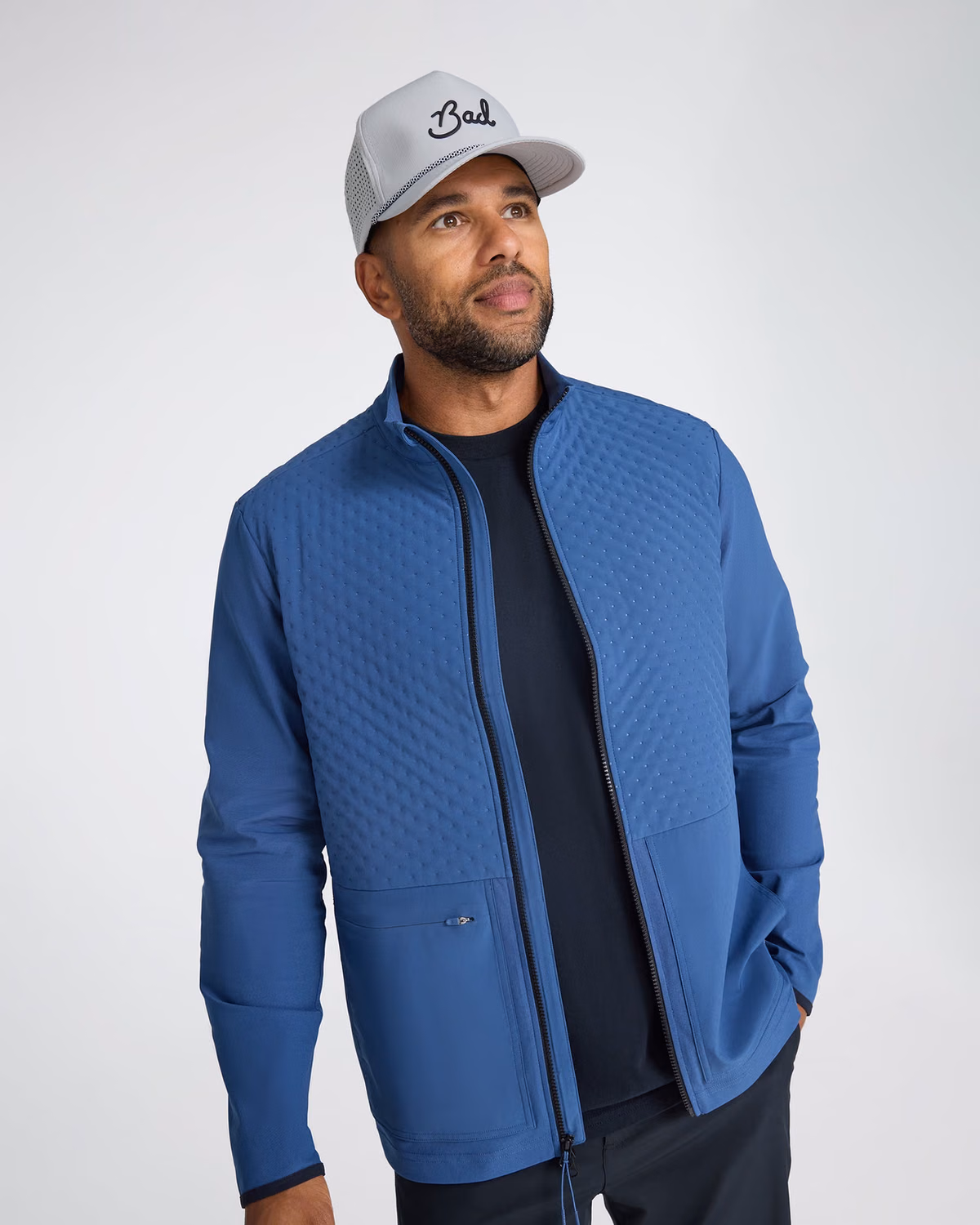 Custom Bad Birdie Hybrid Jacket - Dusk Navy