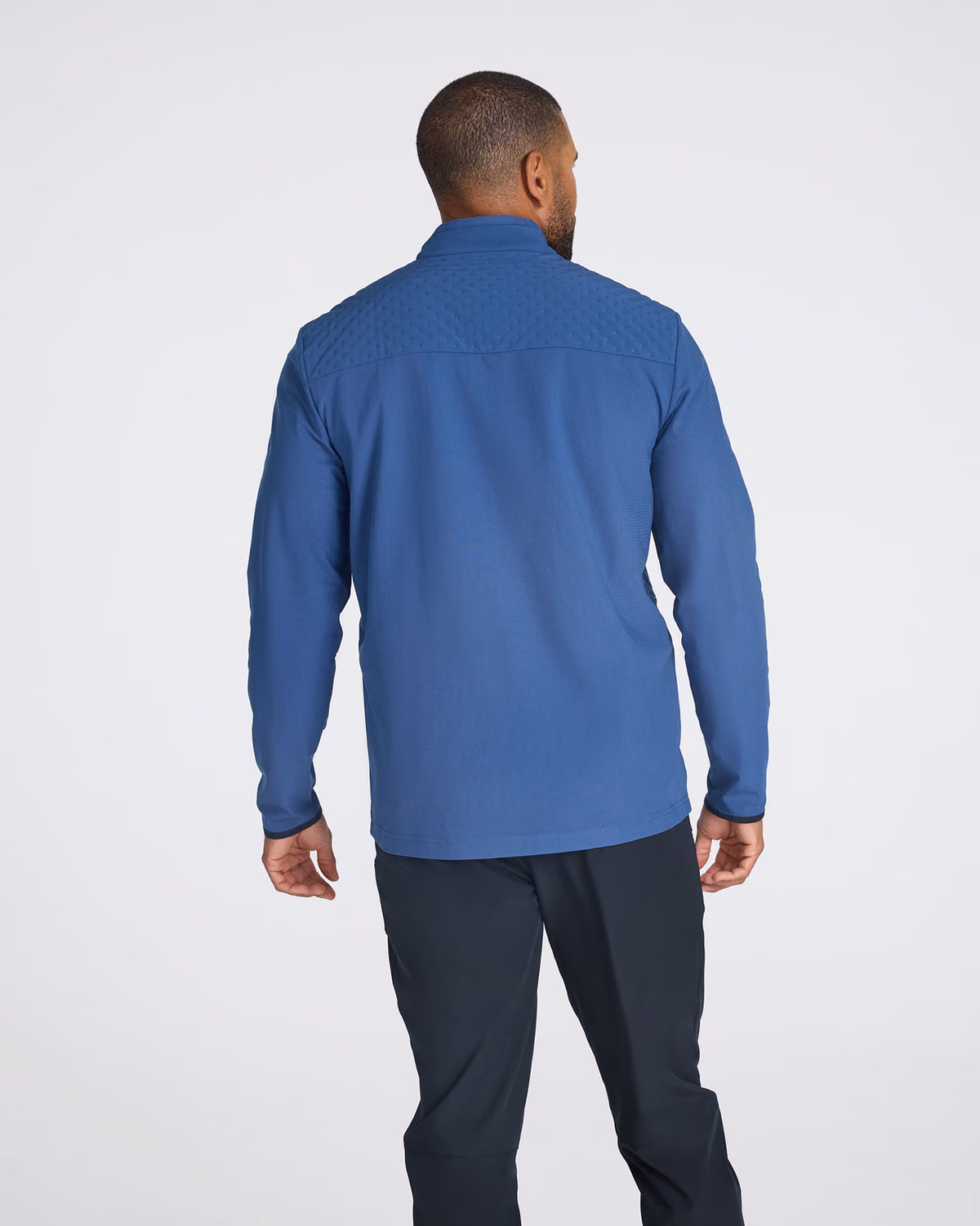 Custom Bad Birdie Hybrid Jacket - Dusk Navy — Dusk Navy