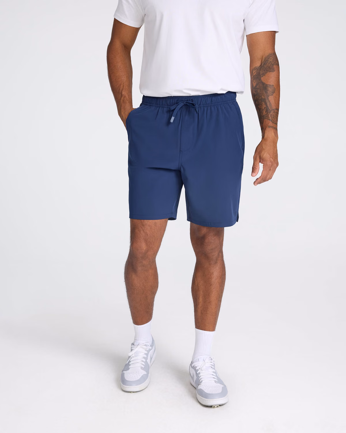Custom Bad Birdie Active Short - Dark Navy