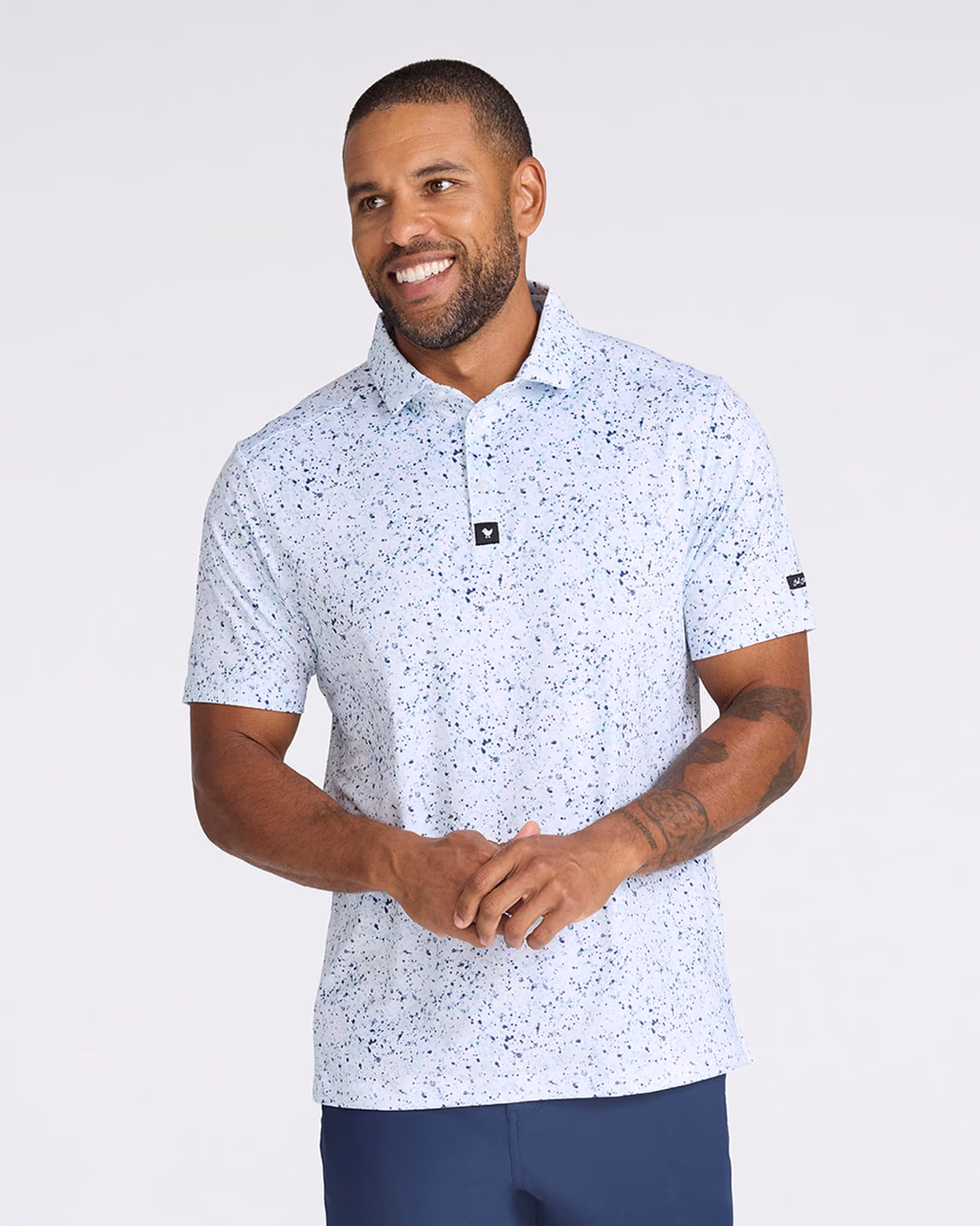 Custom Bad Birdie Paint Splatter 3 - Navy
