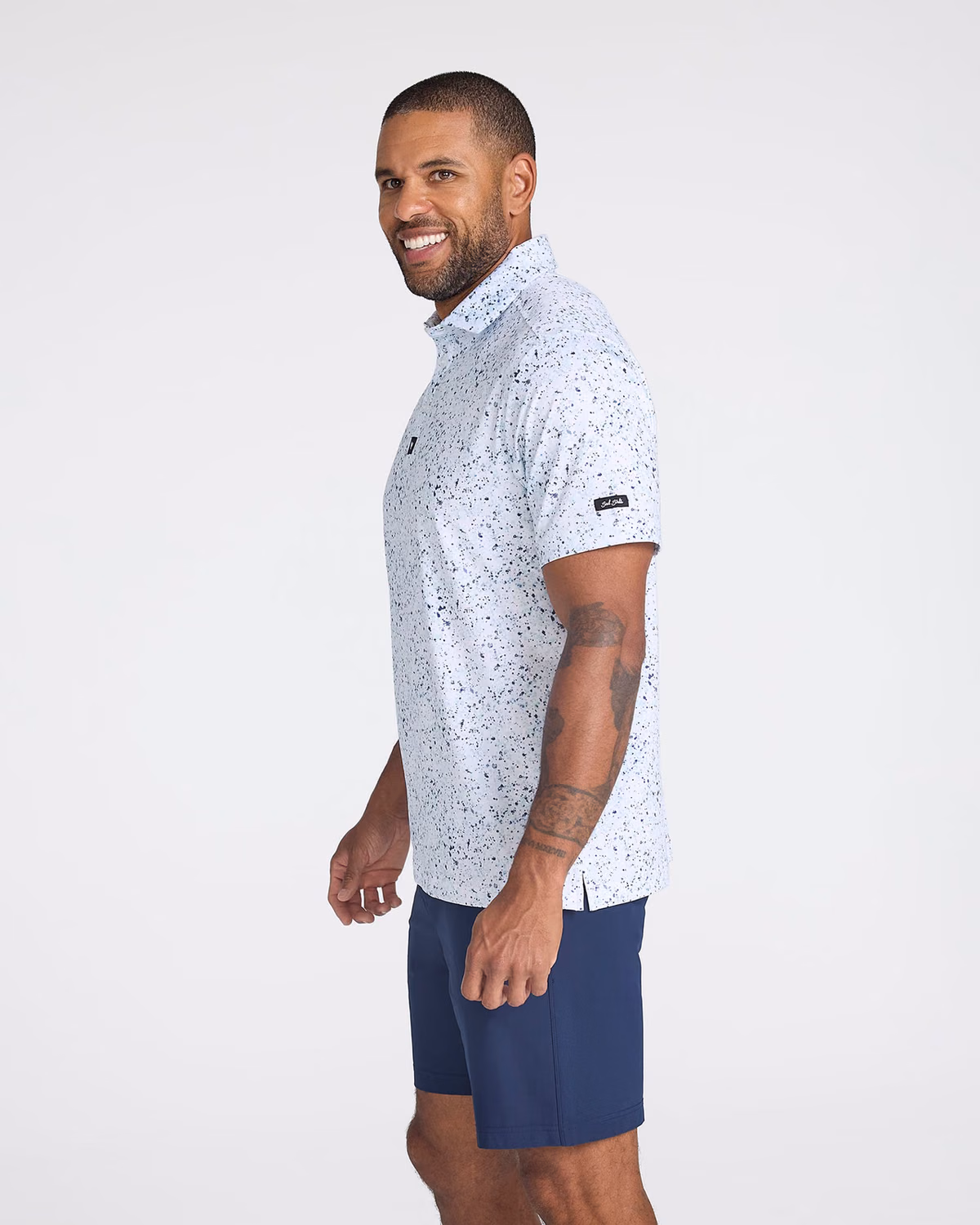 Custom Bad Birdie Paint Splatter 3 - Navy — Navy