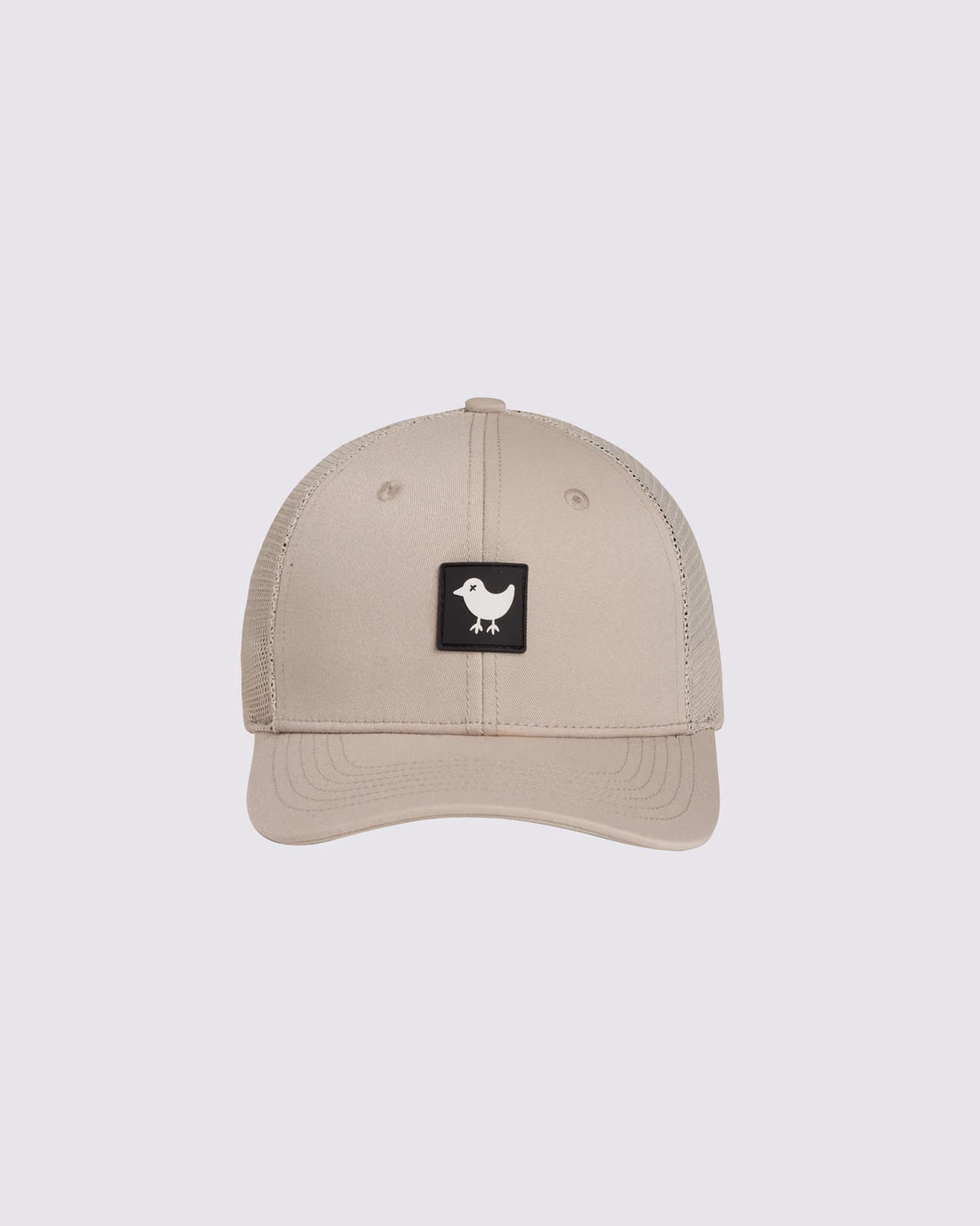 Custom Bad Birdie Trucker Hat - Dove