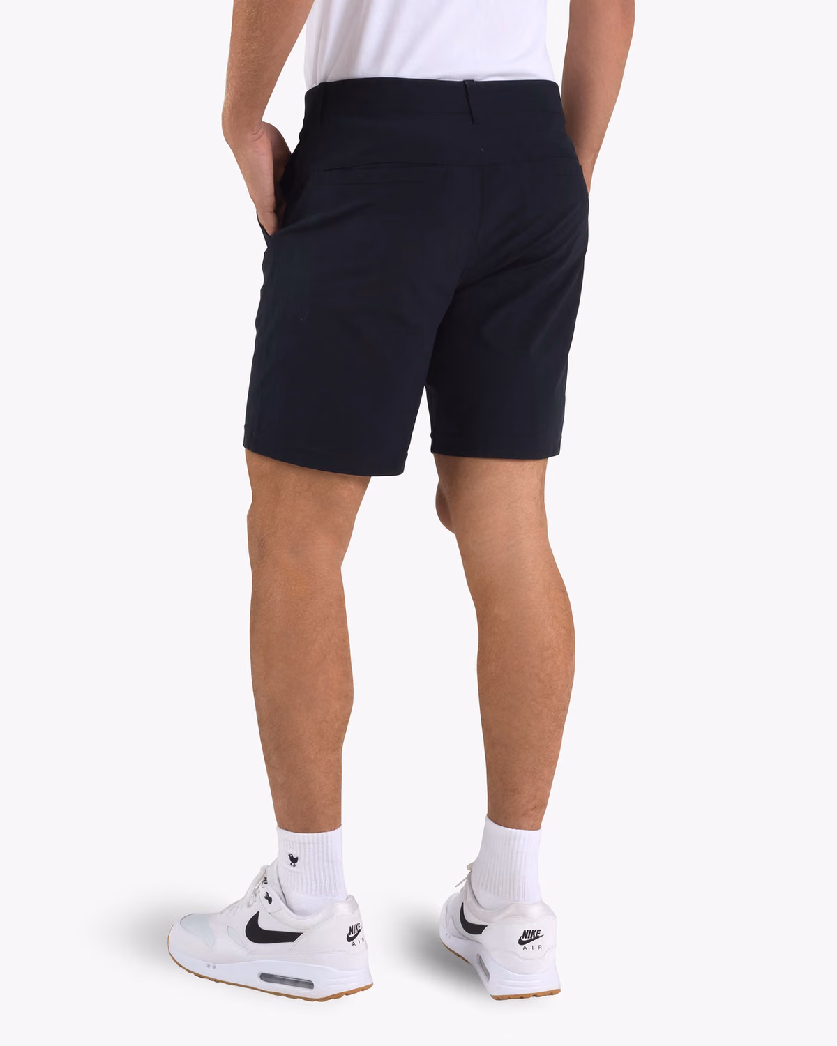Custom Bad Birdie Golf Short - Black — Black