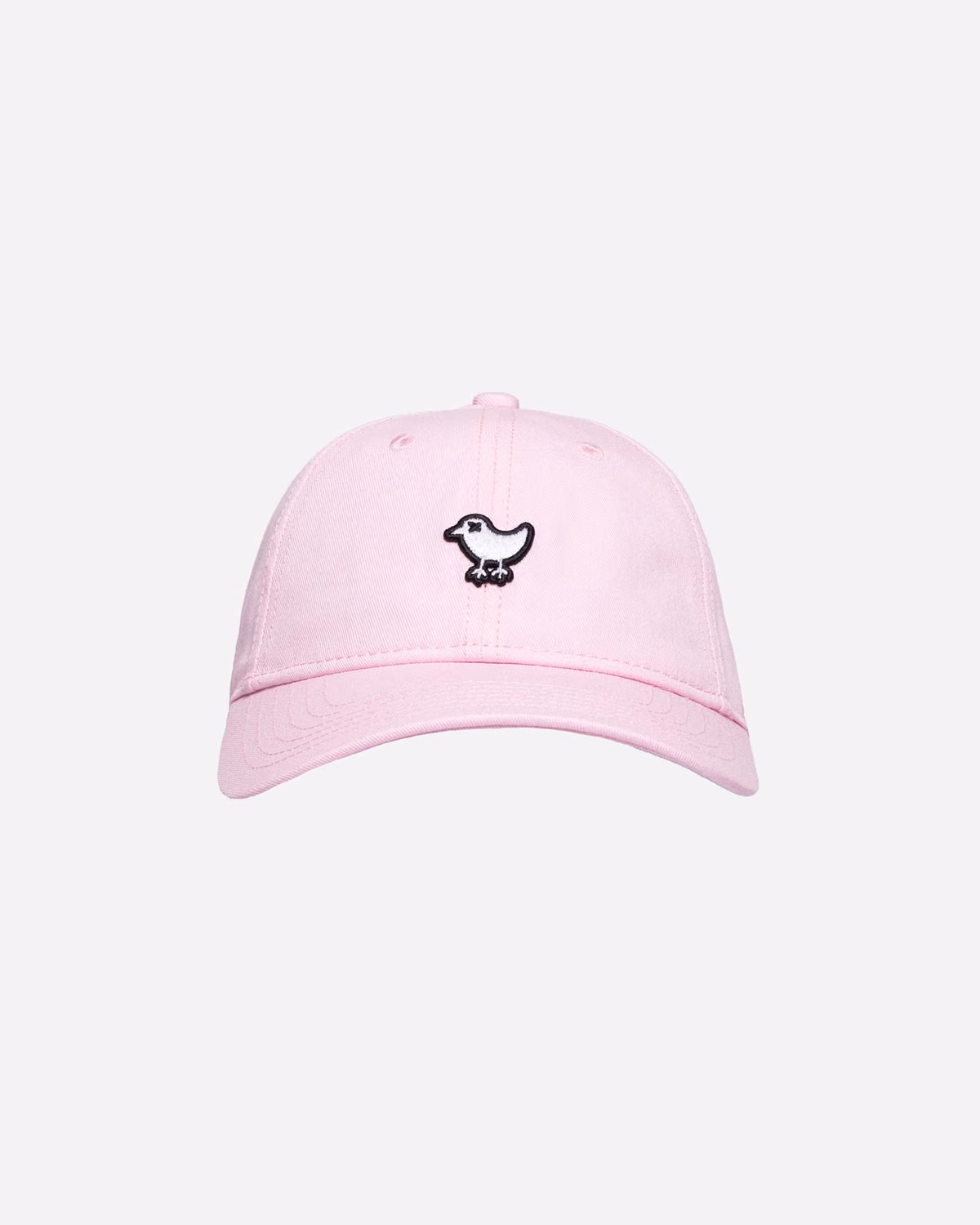 Custom Bad Birdie Birdie Dad Hat - Frosty Petal