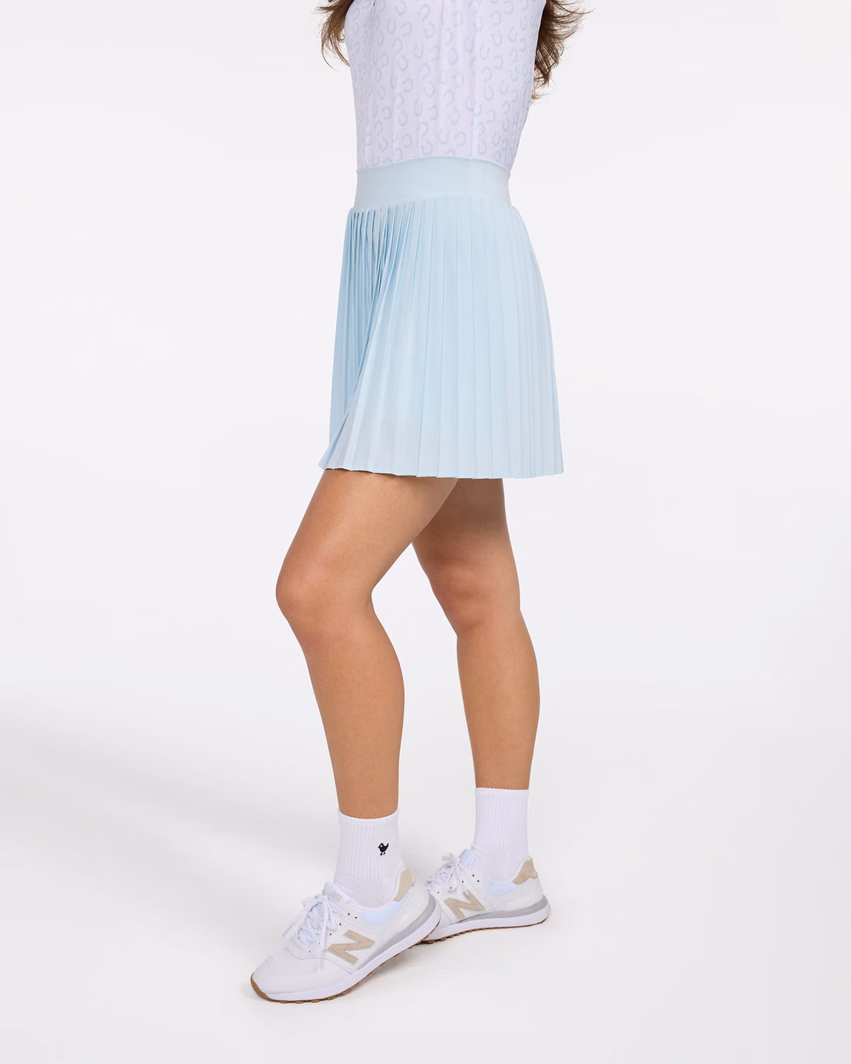 Custom Bad Birdie Double Down Skort - Baby Blue — Baby Blue