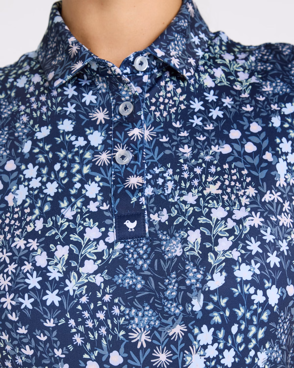 Custom Bad Birdie Super Duper Bloom - Dark Navy — Dark Navy