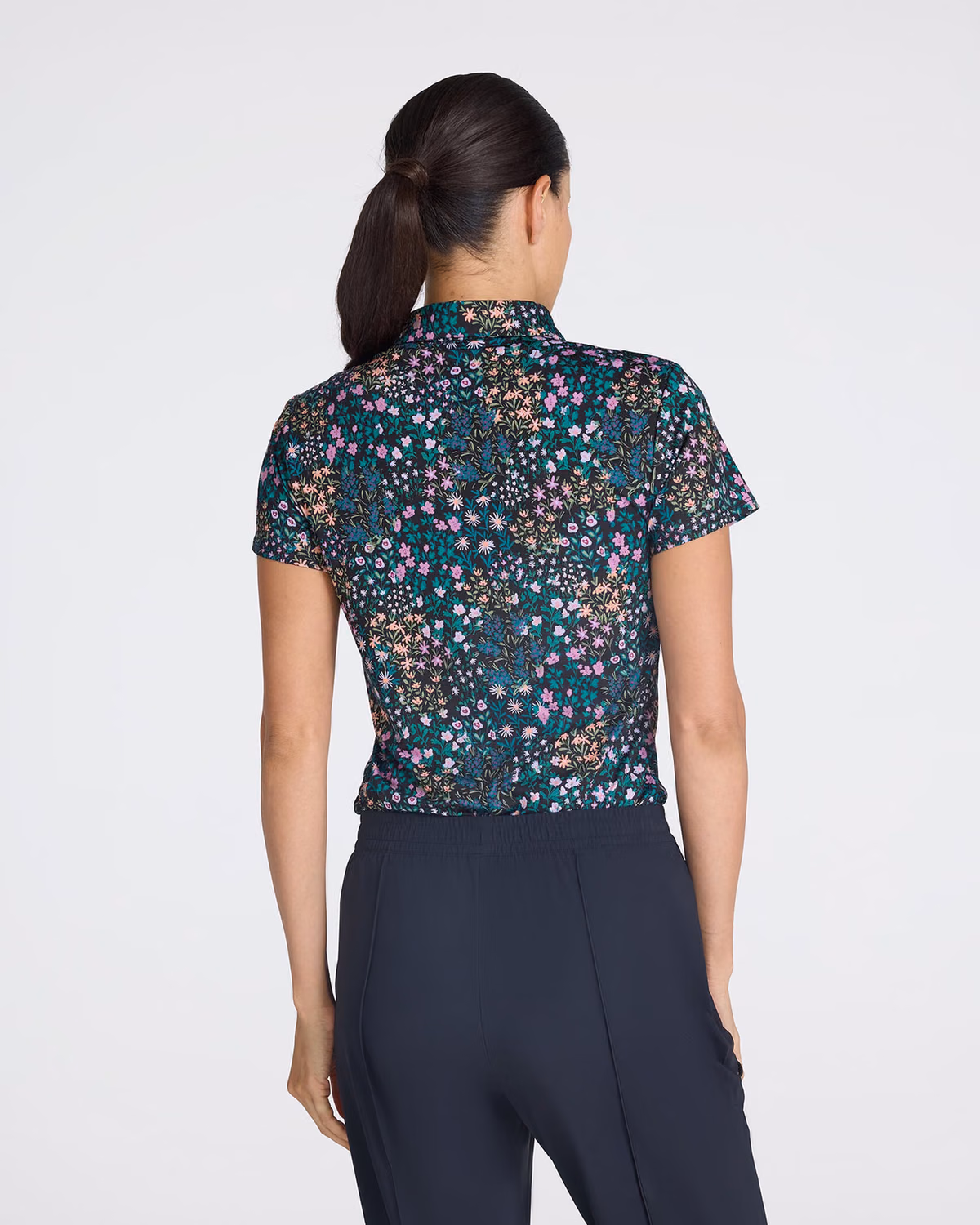 Custom Bad Birdie Super Duper Bloom — Womens Polo