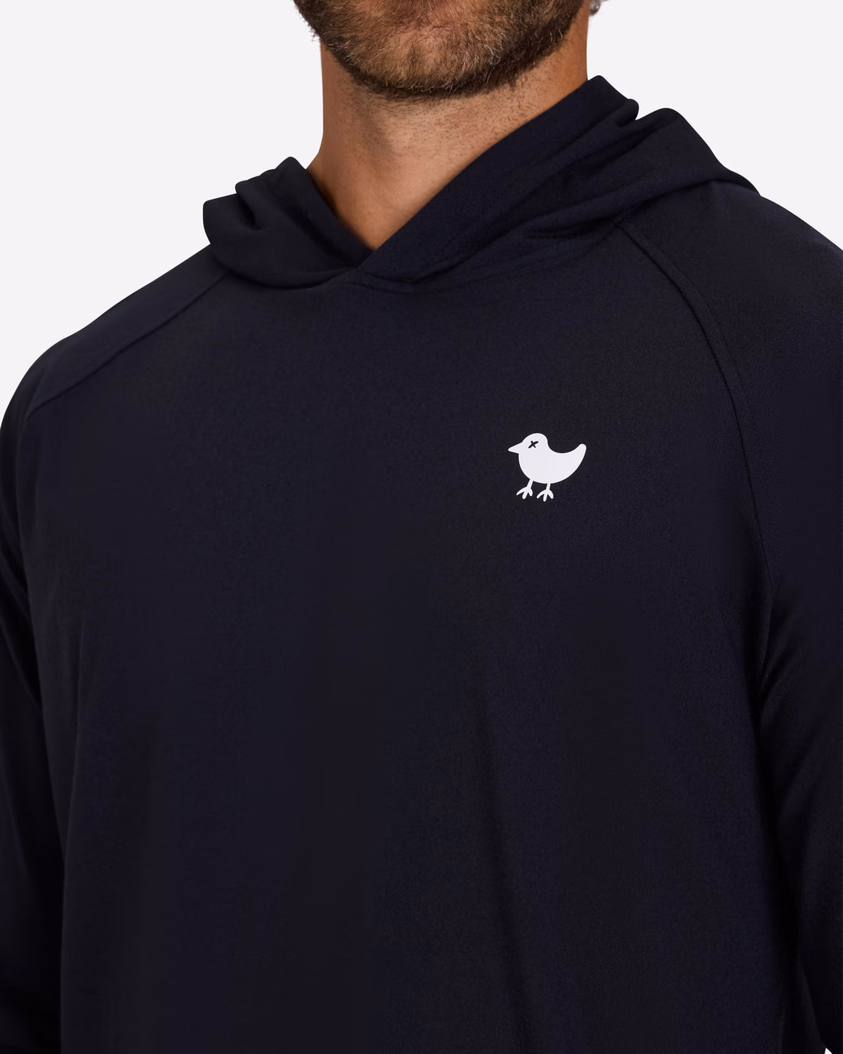 Custom Bad Birdie Velocity Hoodie - Black — Black