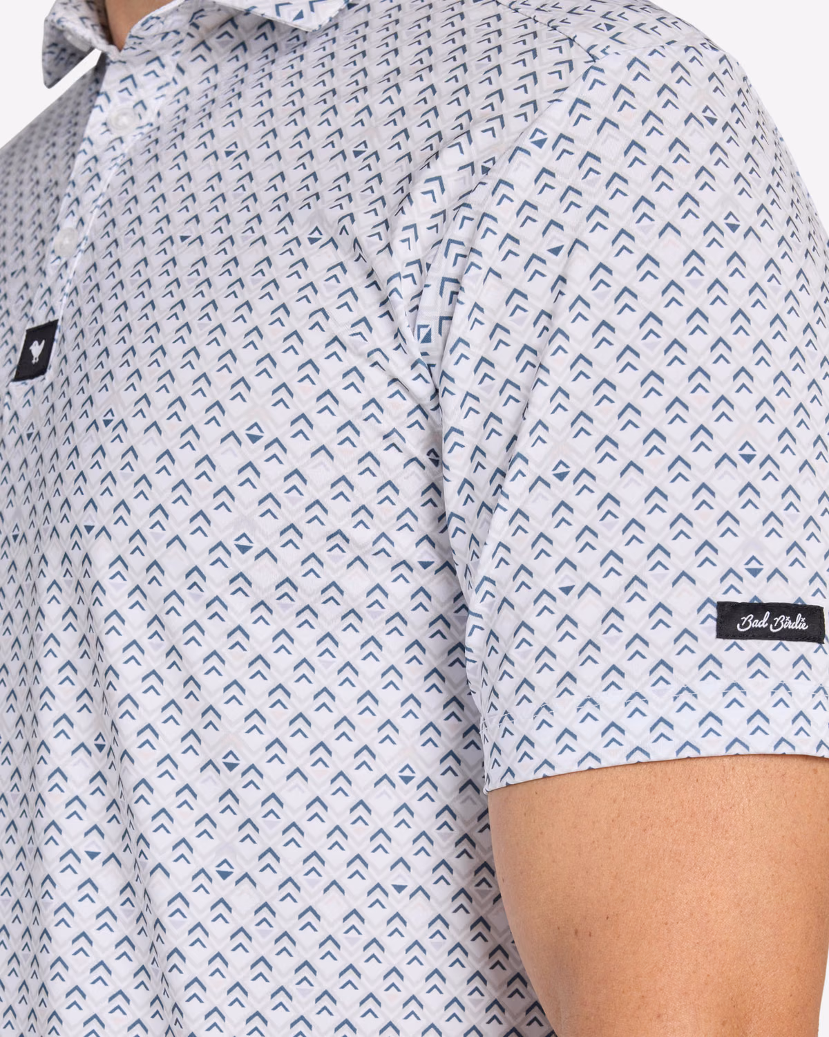 Custom Bad Birdie Geo Frost - White — White