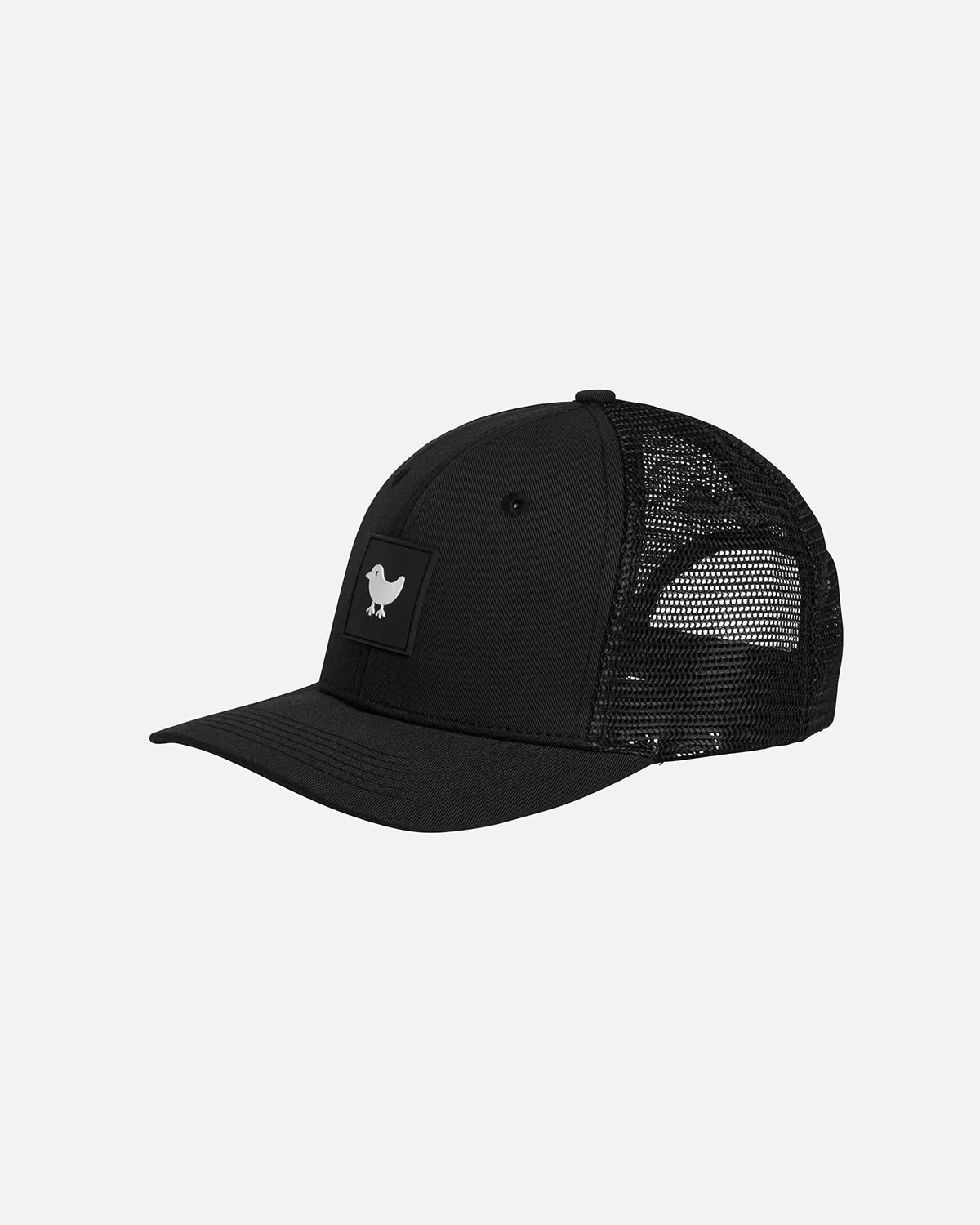 Custom Bad Birdie Trucker Hat - Black — Black