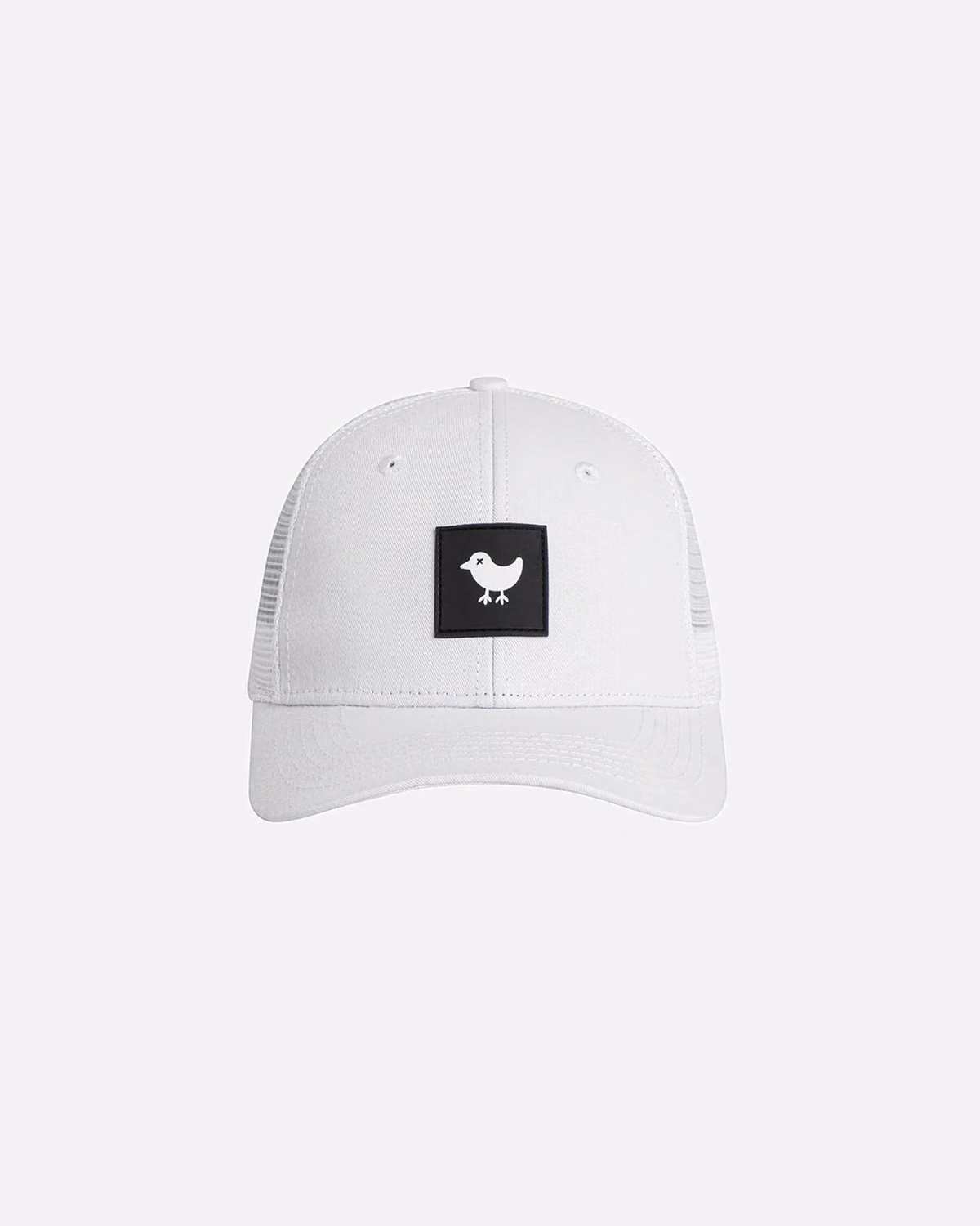 Custom Bad Birdie Trucker Hat - White