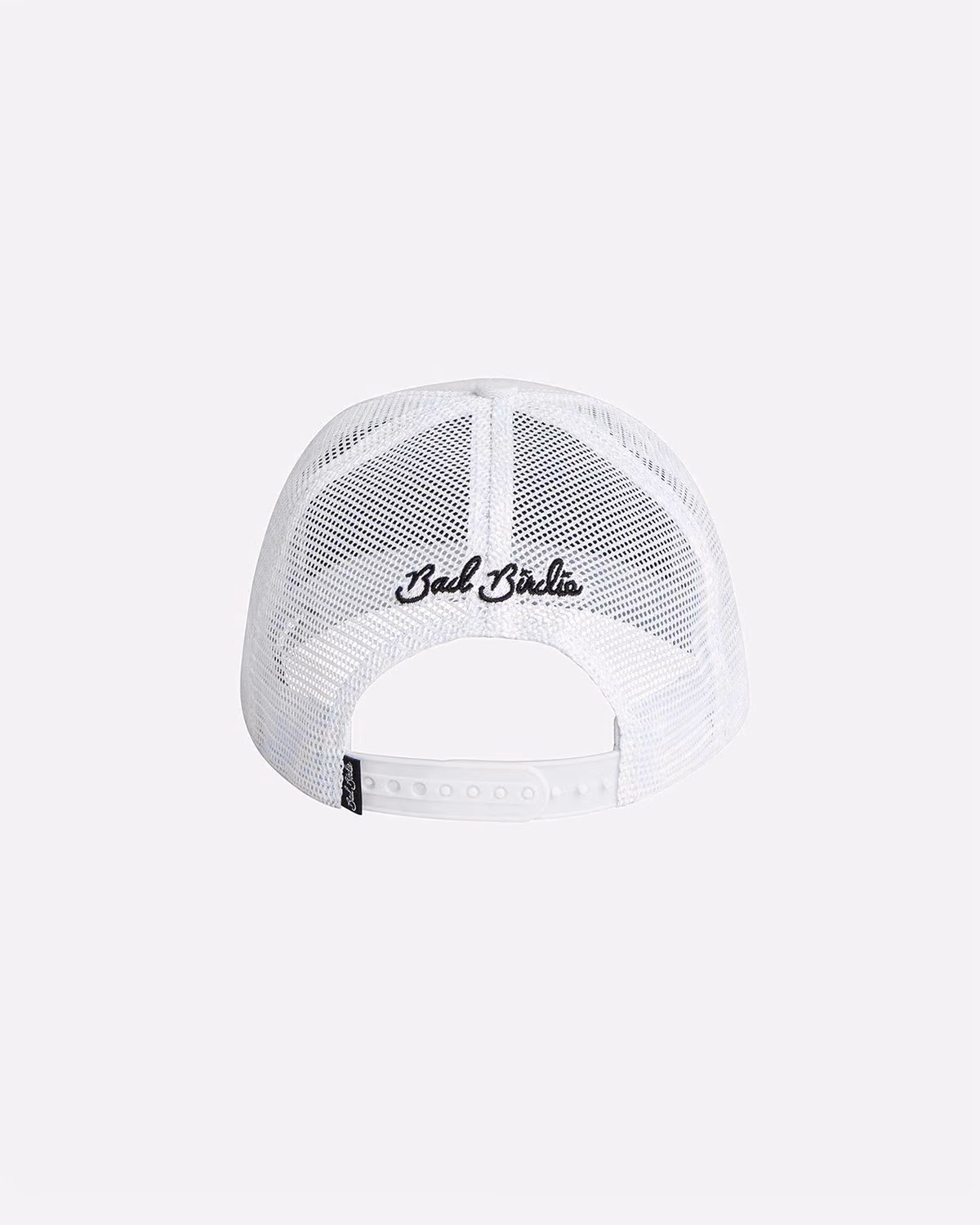 Custom Bad Birdie Trucker Hat - White — White