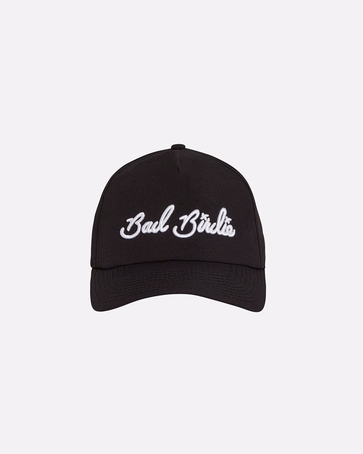 Custom Bad Birdie Script Hat - Black