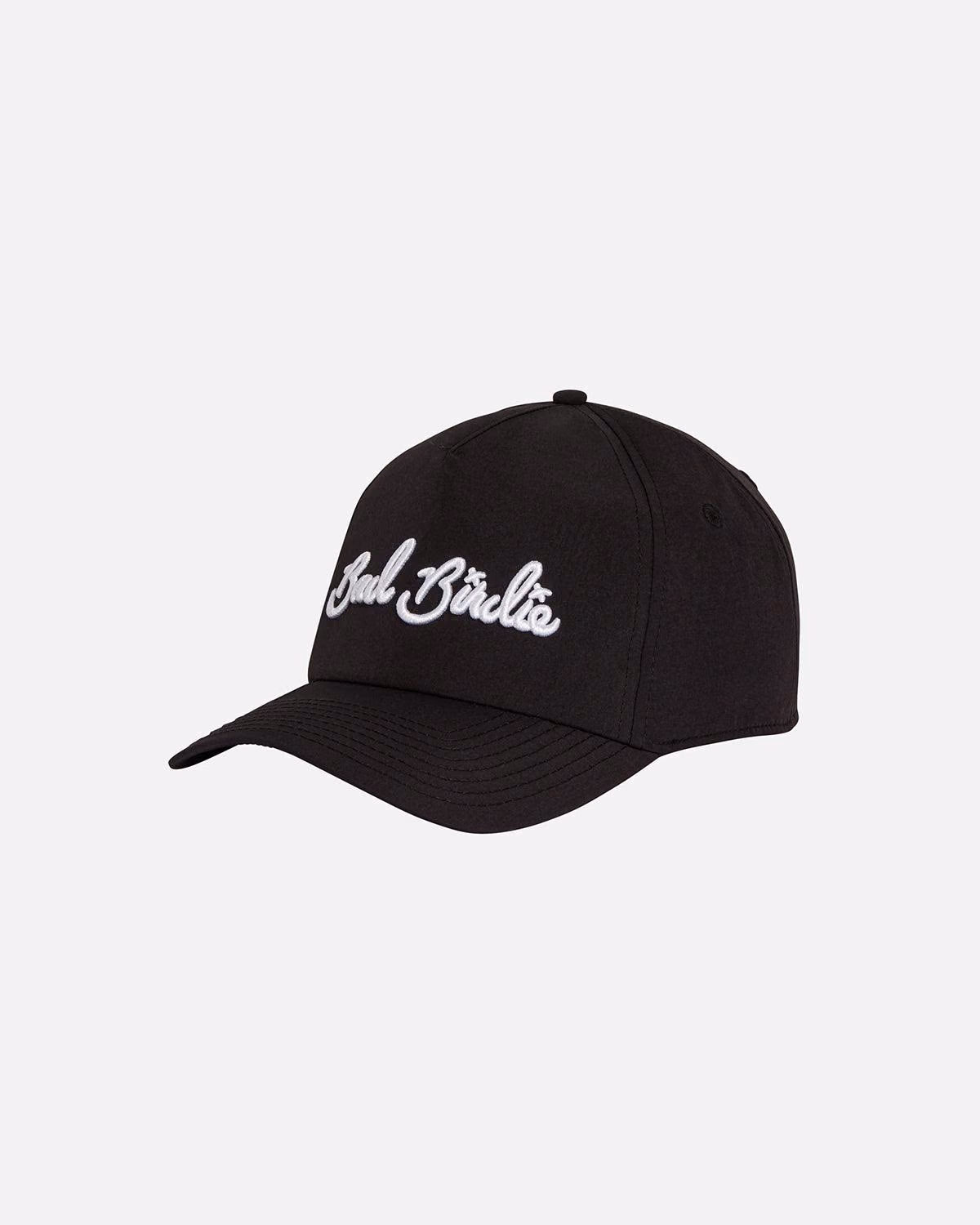 Custom Bad Birdie Script Hat - Black — Black