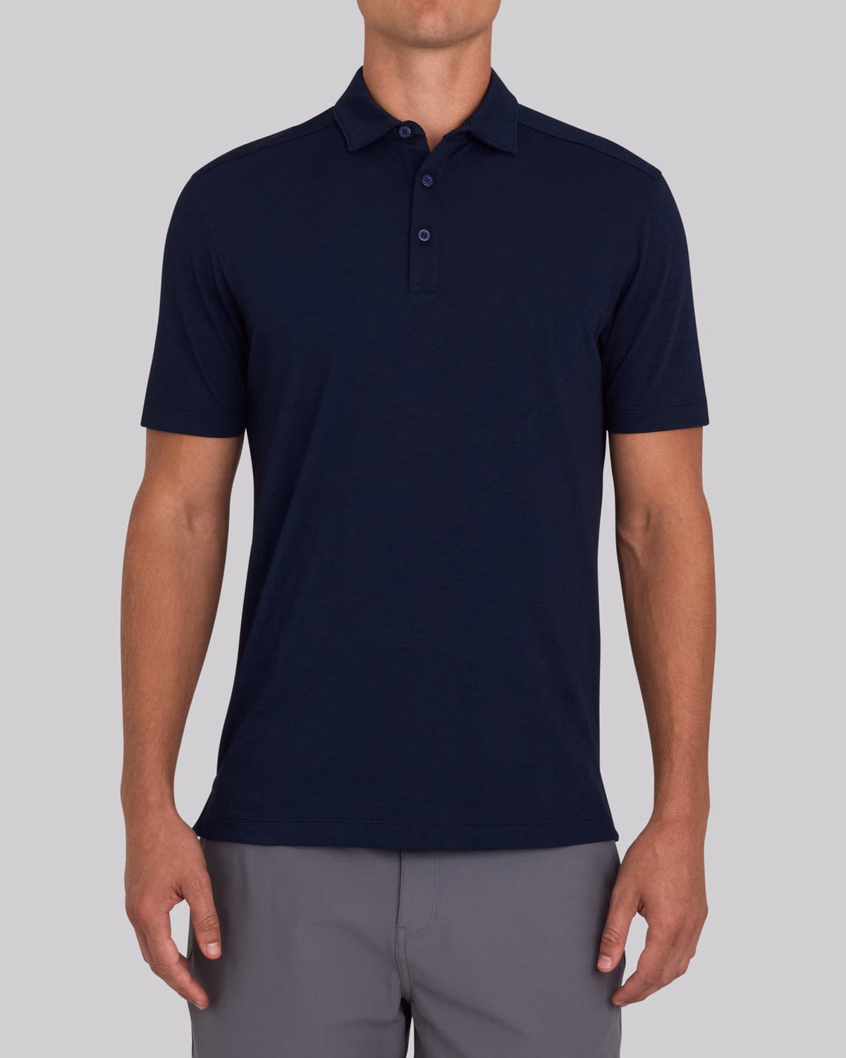 Custom Bad Birdie Solid Performance Pique - Dark Navy