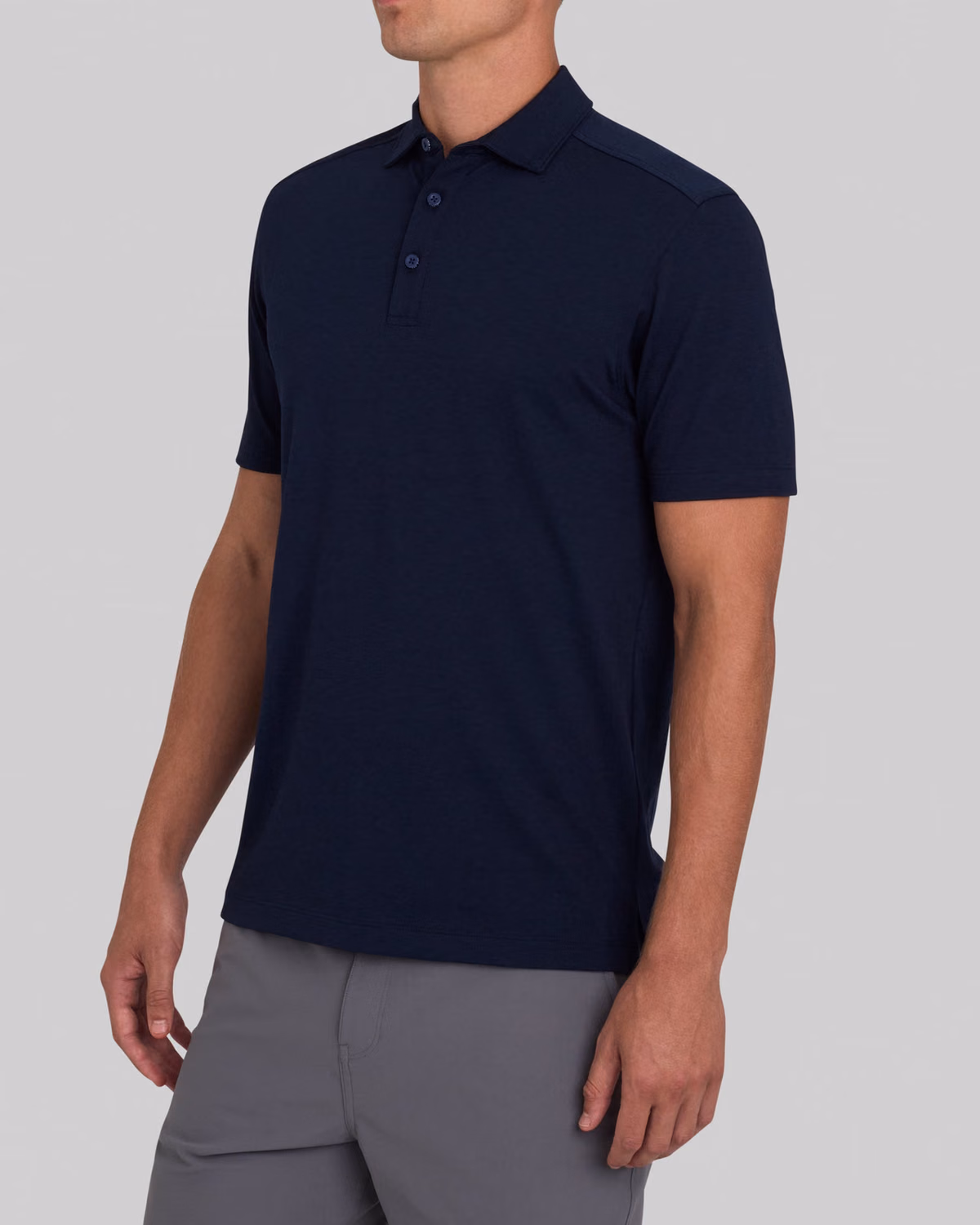 Custom Bad Birdie Solid Performance Pique - Dark Navy — Dark Navy