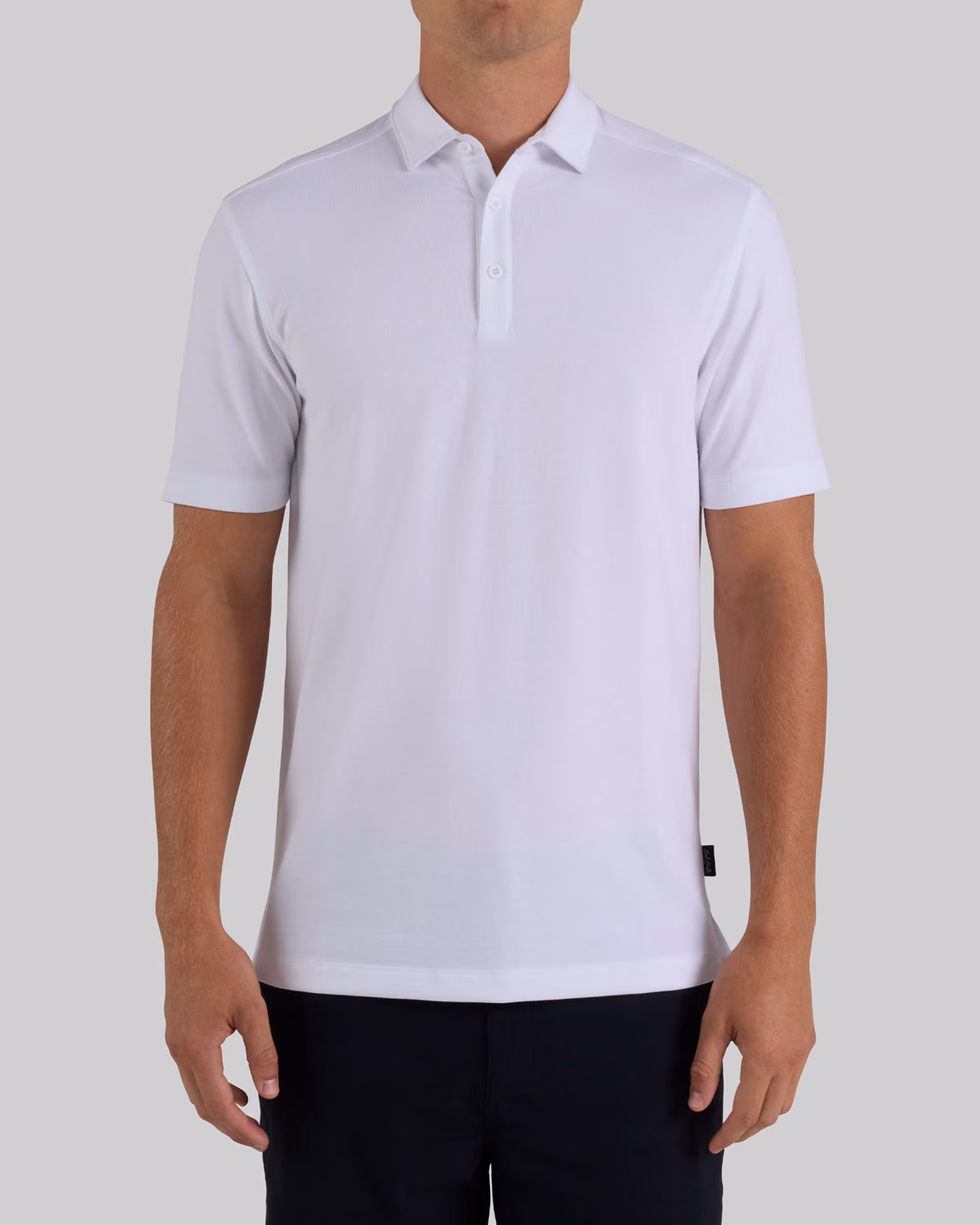 Custom Bad Birdie Solid Performance Pique - Brilliant White