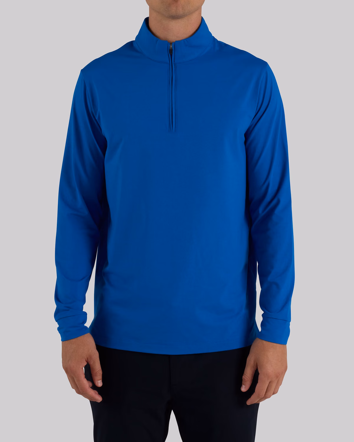 Custom Bad Birdie Velocity Quarterzip - Classic Blue