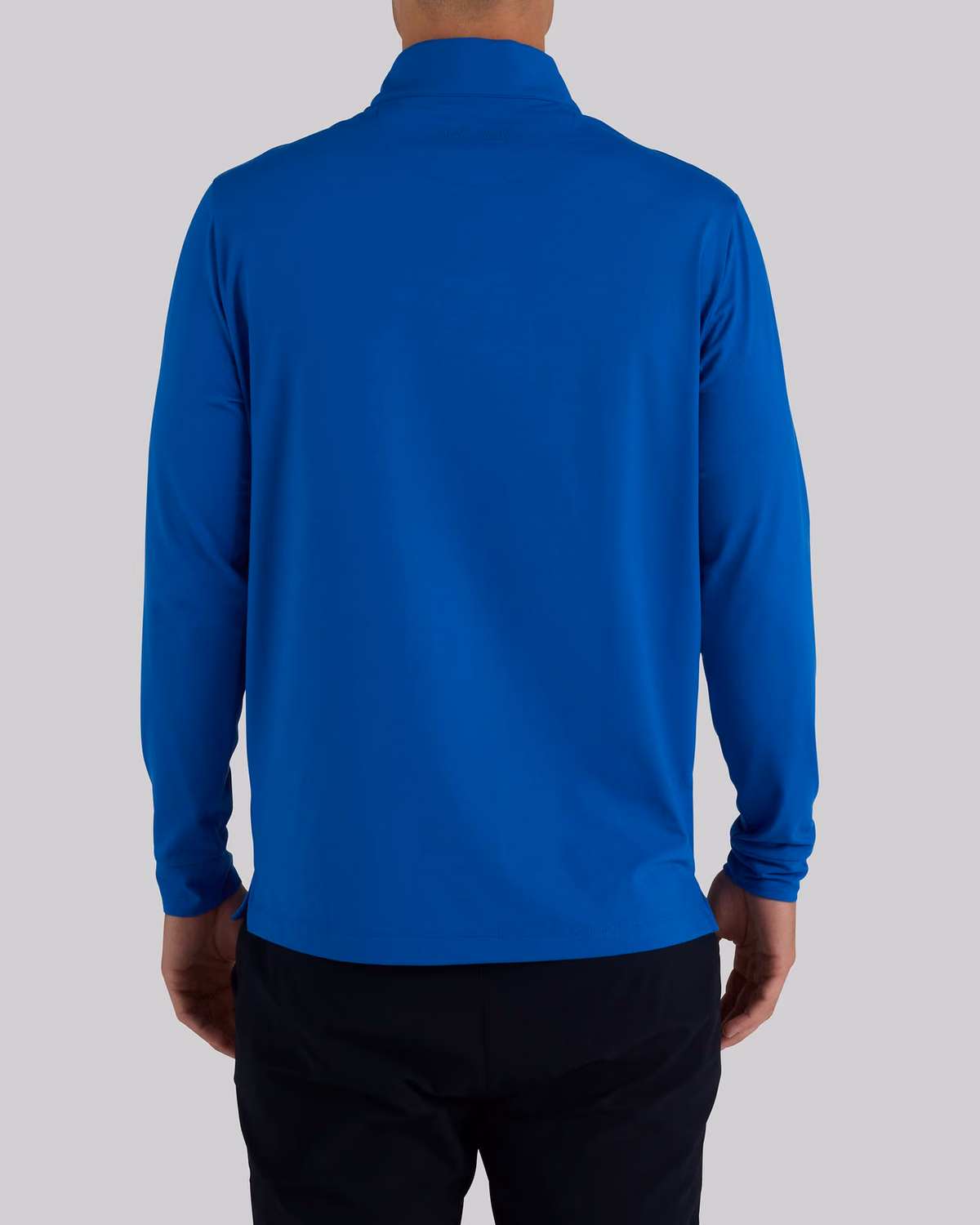 Custom Bad Birdie Velocity Quarterzip - Classic Blue — Classic Blue