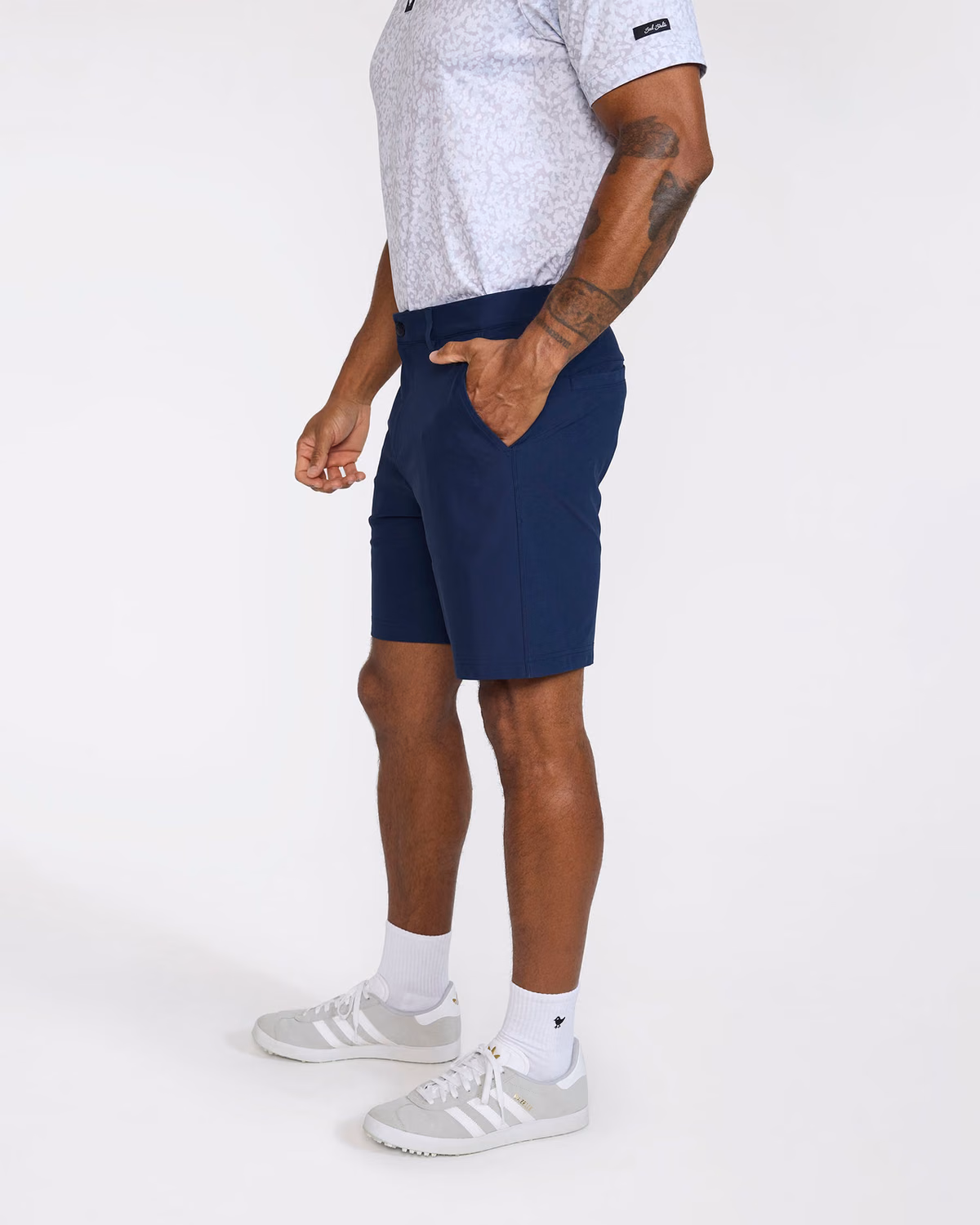 Custom Bad Birdie Golf Short - Dark Navy — Dark Navy