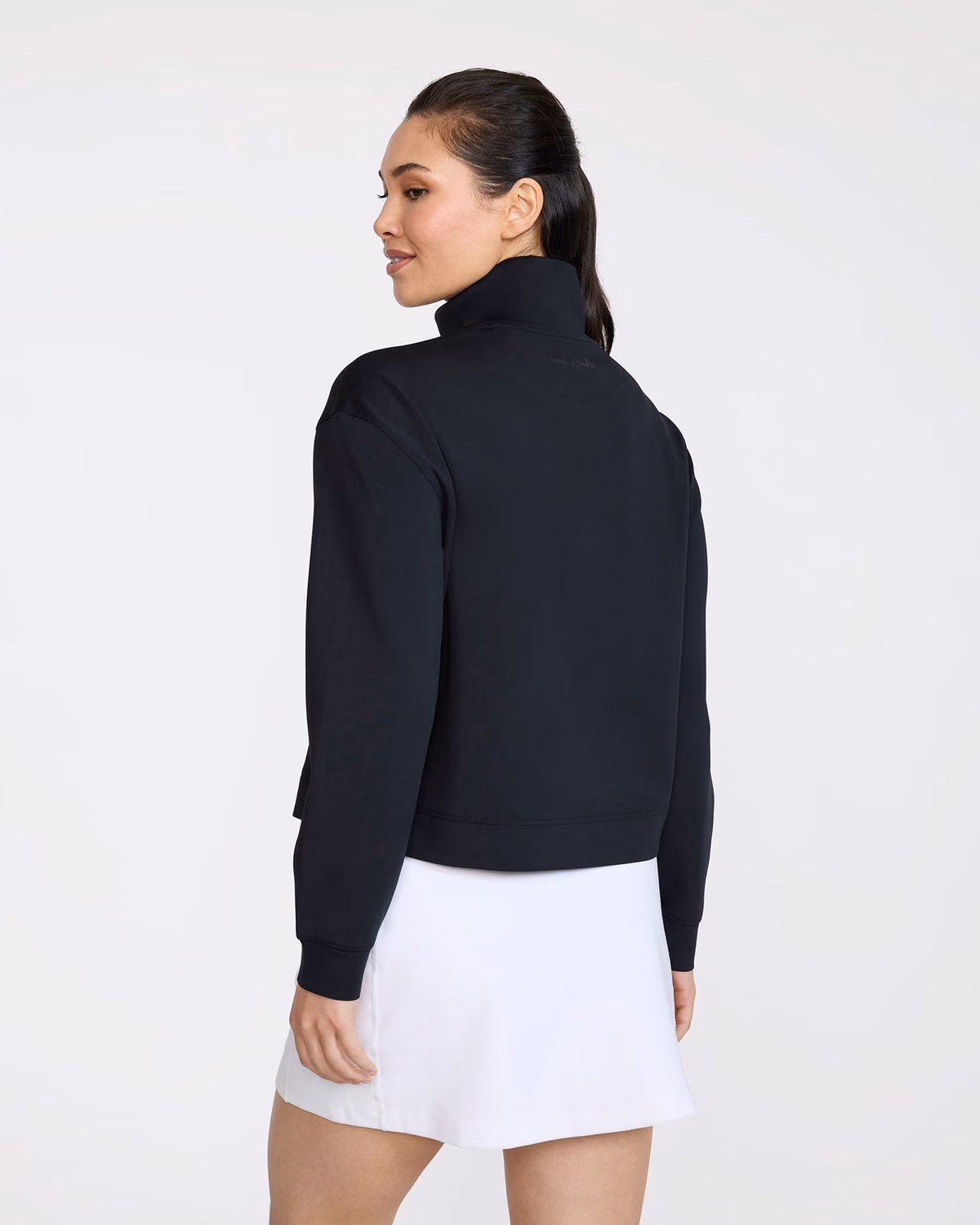 Custom Bad Birdie At Ease Quarterzip - Black — Black