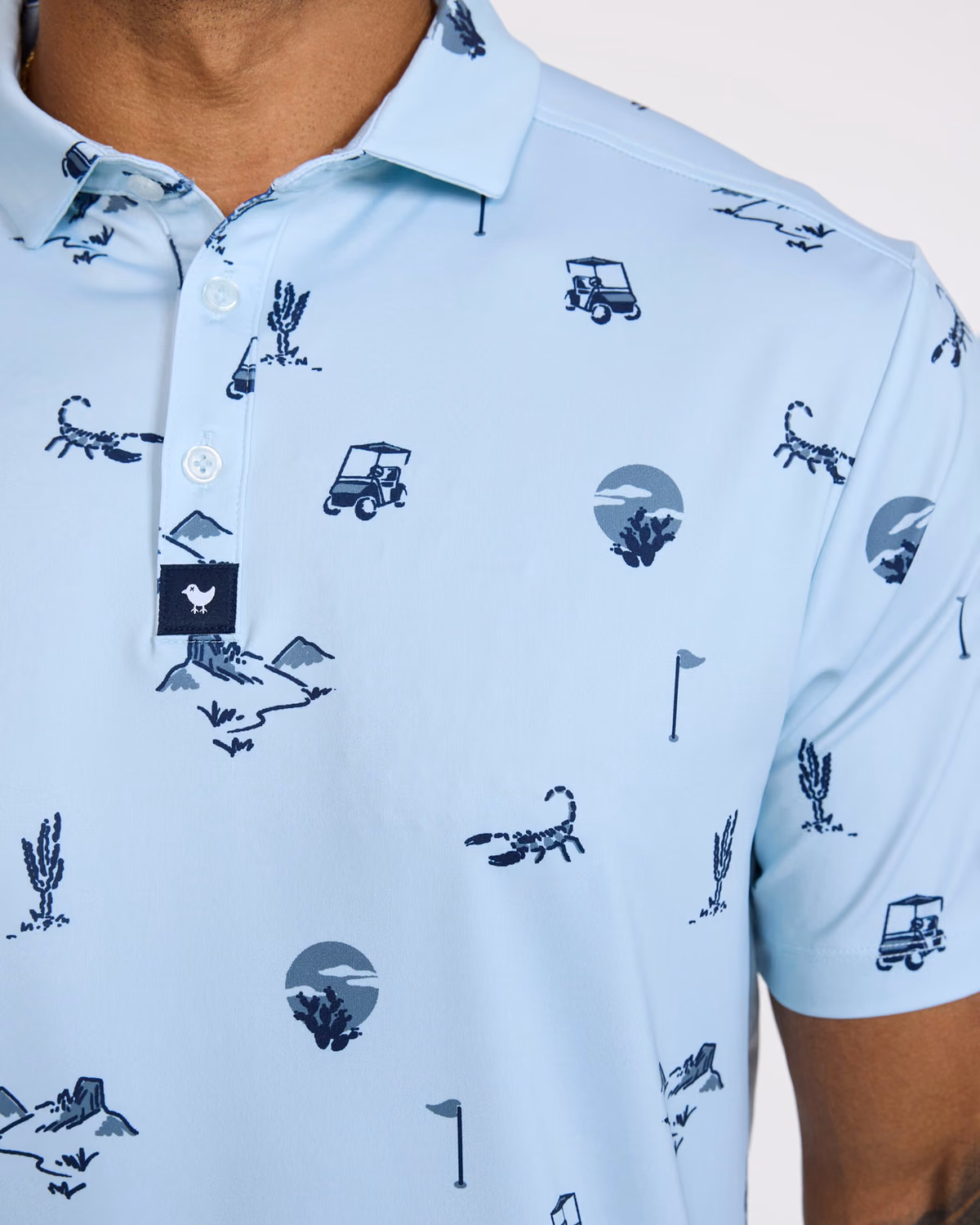 Custom Bad Birdie Desert Baddies - Baby Blue