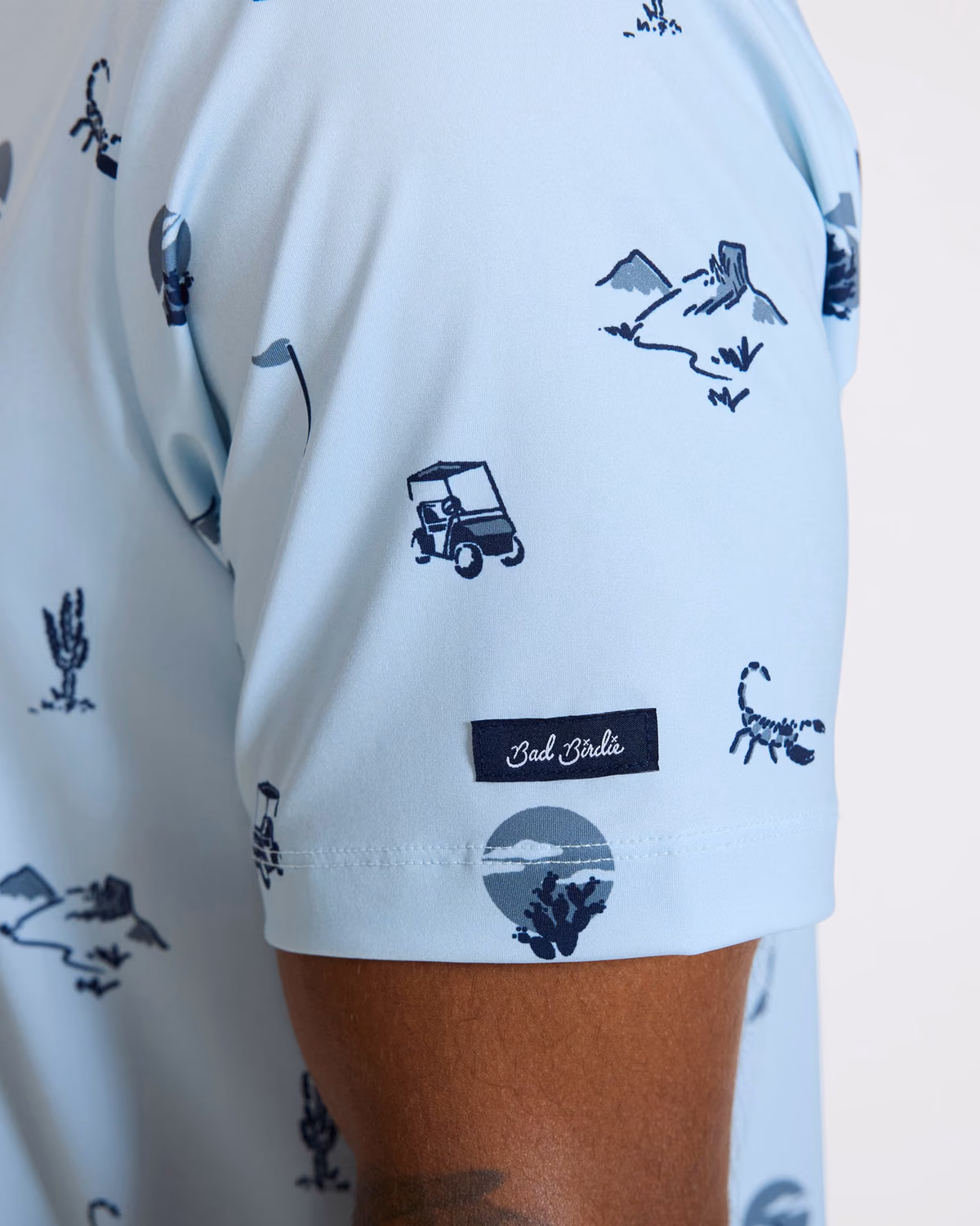 Custom Bad Birdie Desert Baddies - Baby Blue — Baby Blue