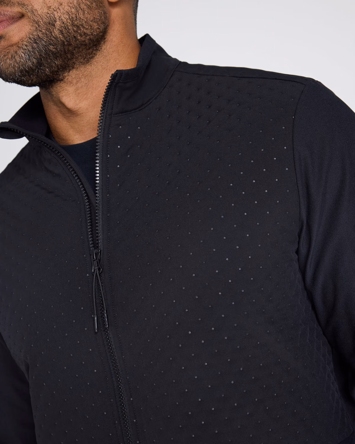 Custom Bad Birdie Hybrid Jacket - Black — Black