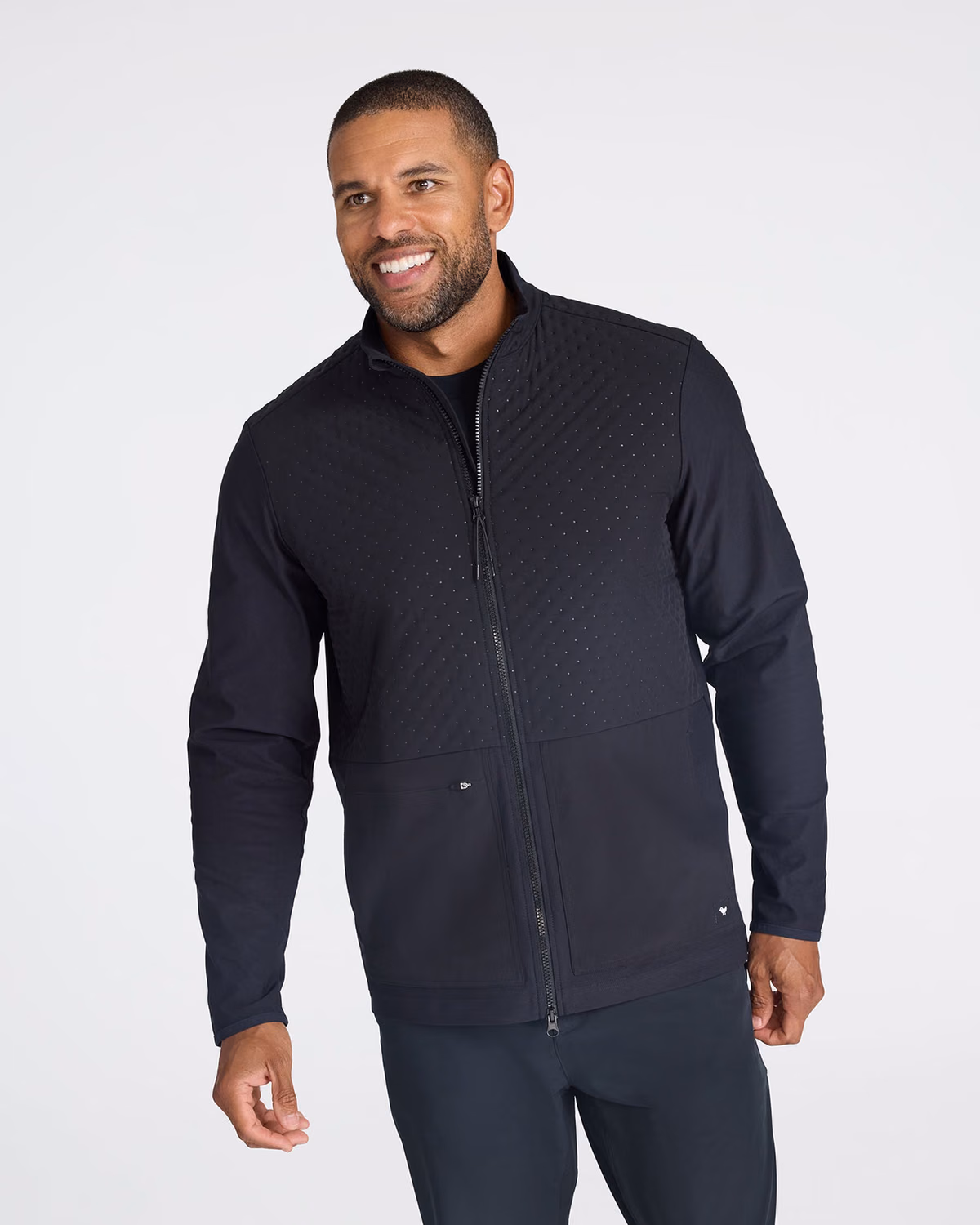 Custom Bad Birdie Hybrid Jacket - Black — Black