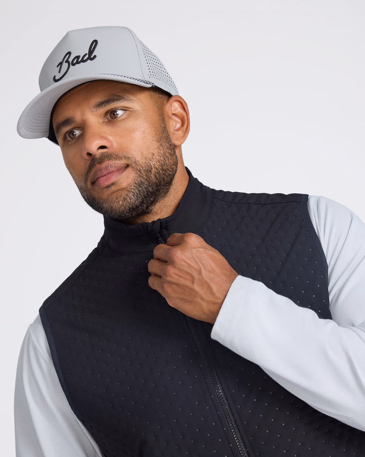 Custom Bad Birdie Hybrid Vest - Black — Black