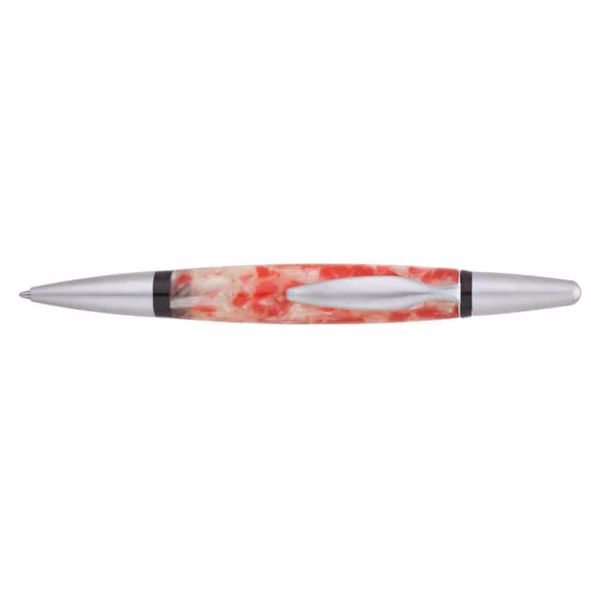 Custom Bettoni Masiano Ballpoint Pen in Red - product view